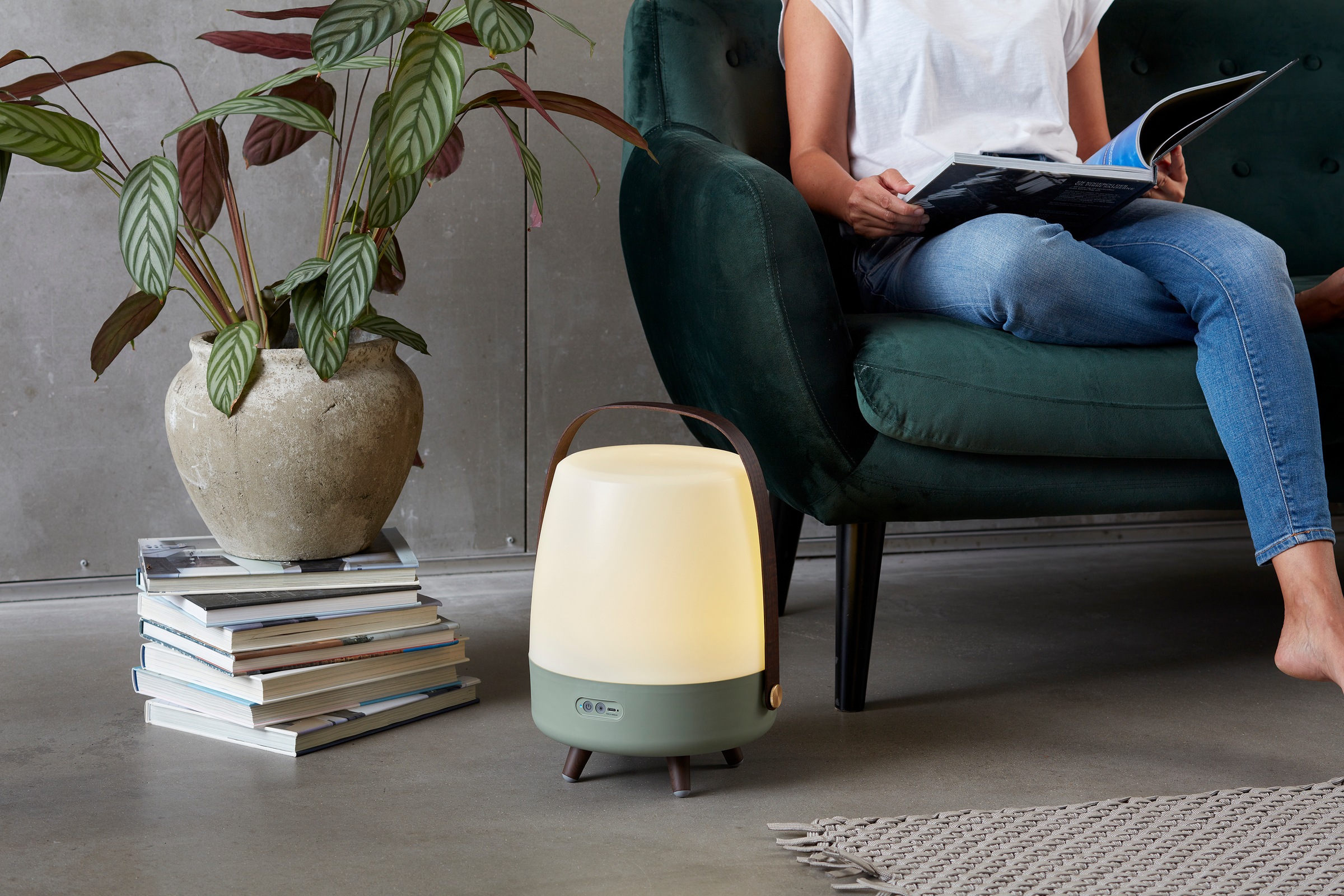 kooduu LED Tischleuchte »Lite-up Play JBL« LED-Modul 1 Stk. Warmweiß LED De günstig online kaufen