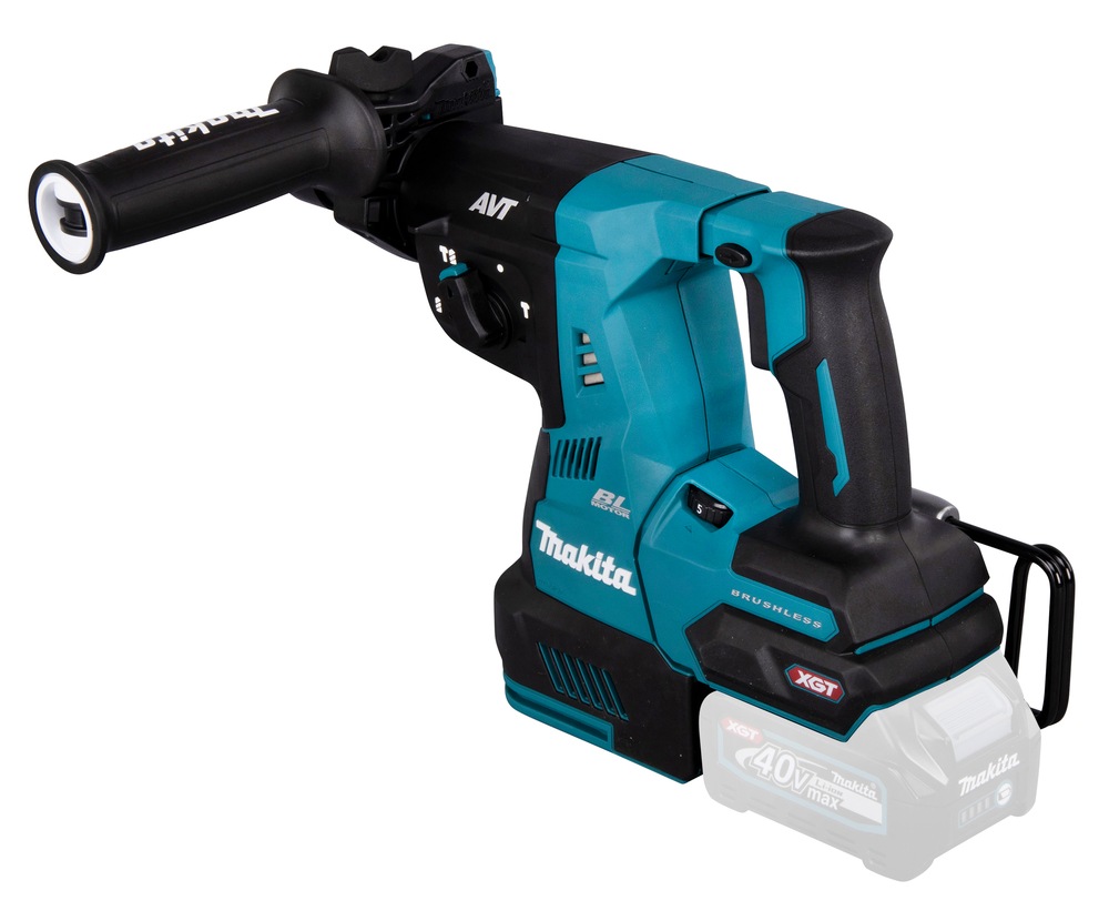 Makita Akku-Kombibohrhammer »»HR004GZ««, (XGT, 40V max., SDS-PLUS/Bohrfutter, 28 mm, inkl. Schnellwechselfutter), ohne Akku, ohne Ladegerät, zum Bohren, hammerbohren und meißeln