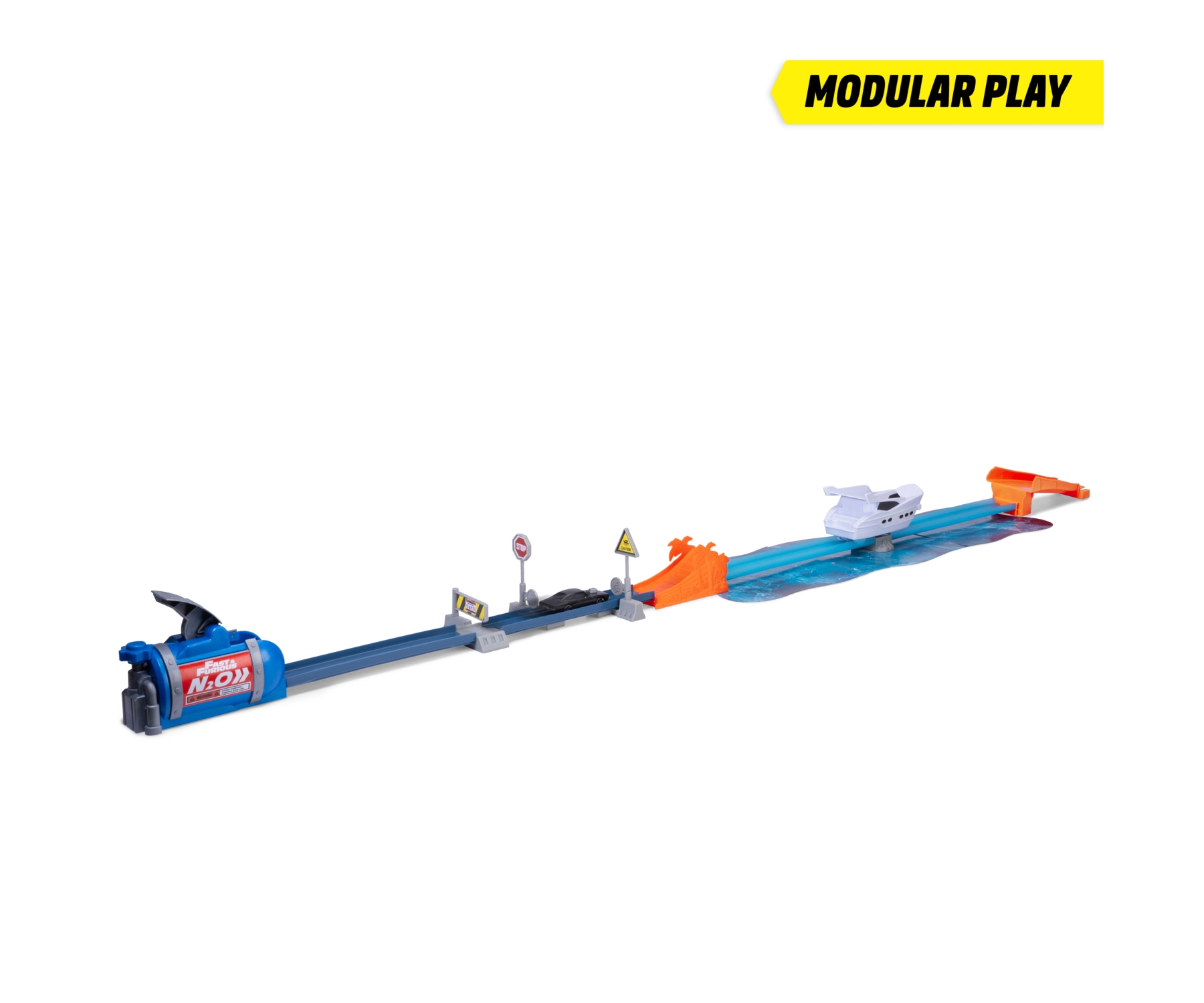 Dickie Toys Autorennbahn »Fast & Furious Speedboat Jump«