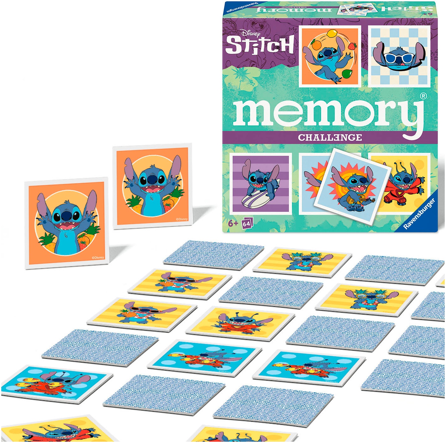Ravensburger Spiel »Challenge memory® Disney Stitch« Made in Europe