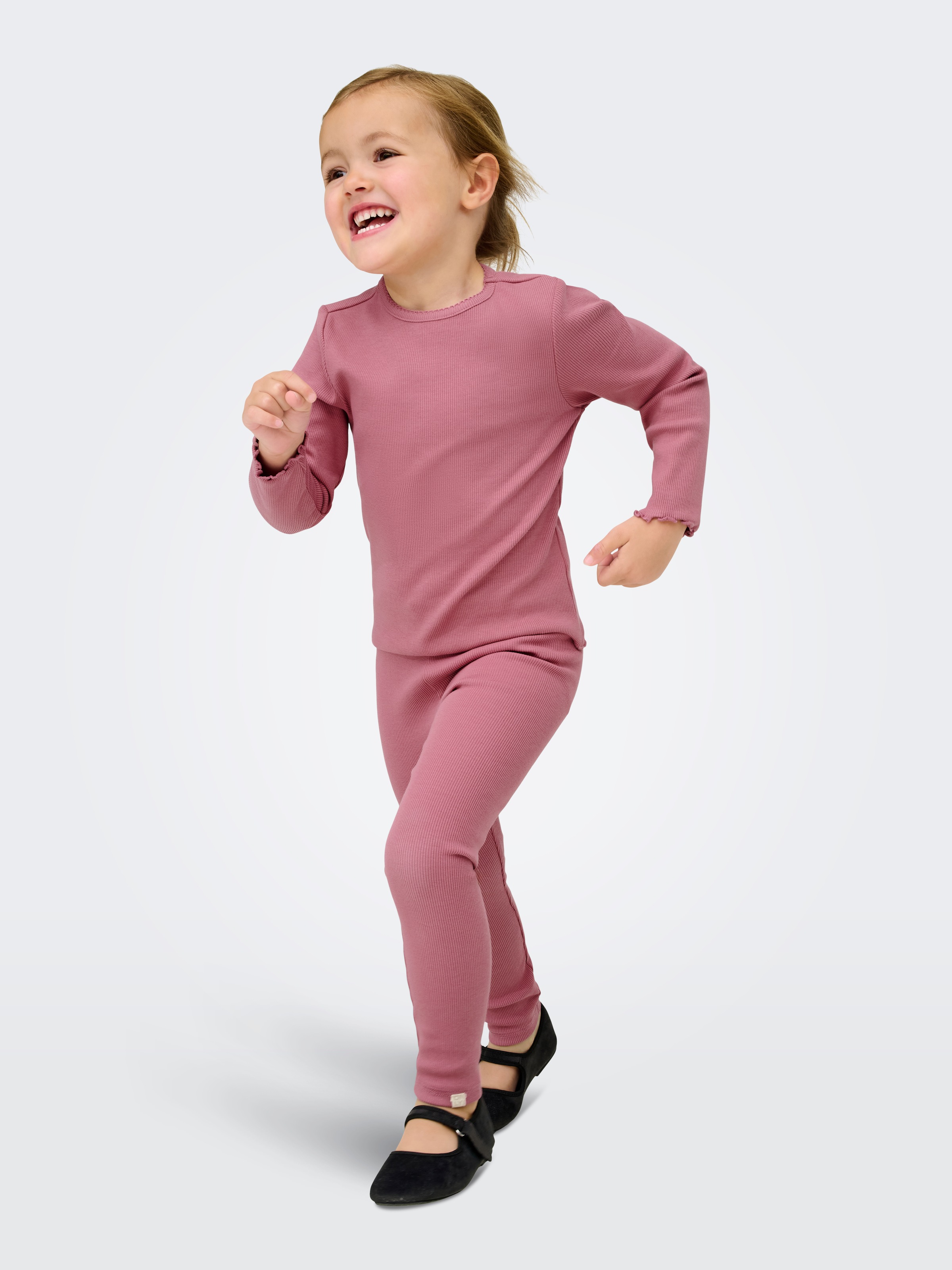 KIDS ONLY Leggings »KMGTRINNY SOLID LEGGING JRS NOOS«  Baumwollmischung, figurbetont