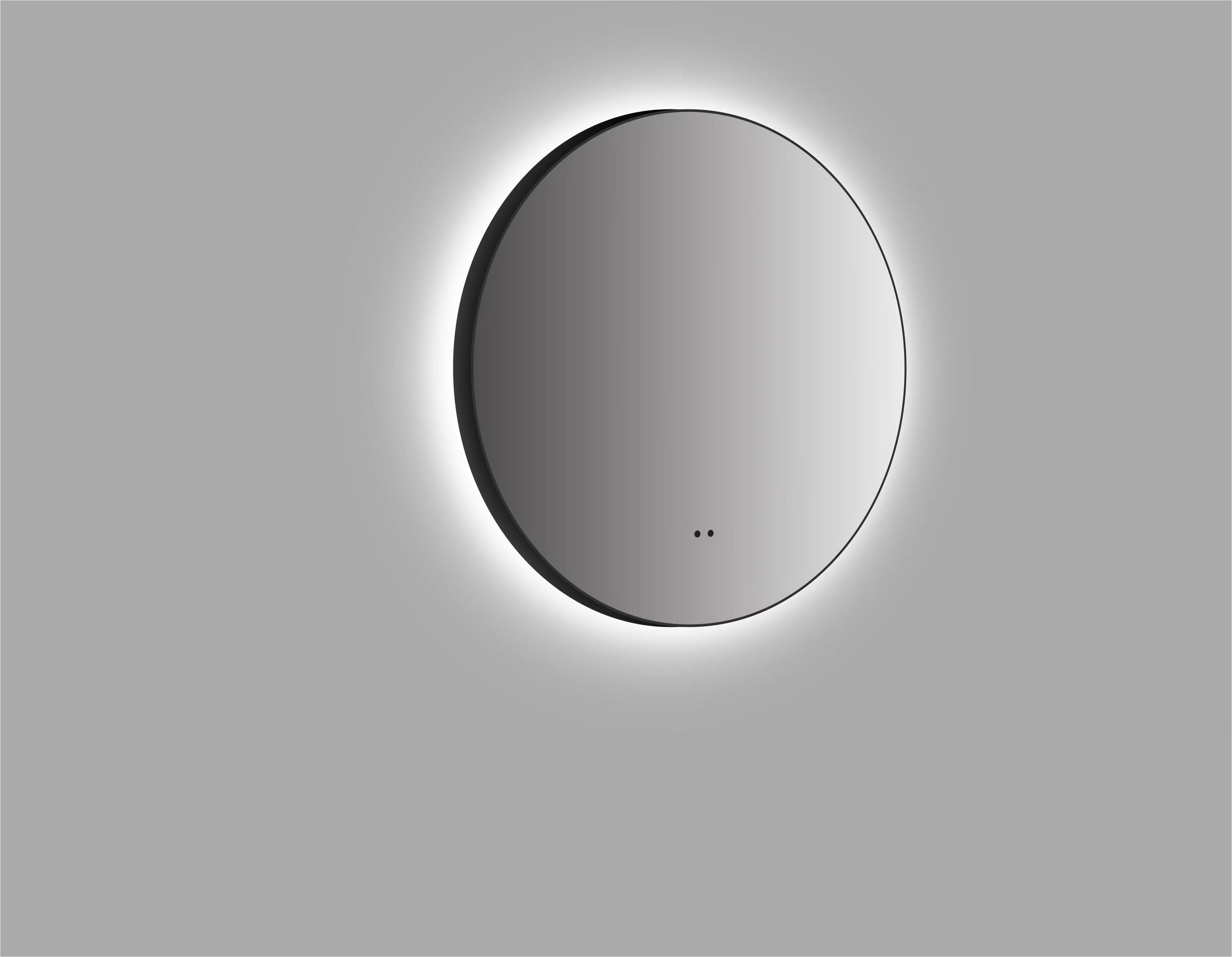 Talos Spiegel »TALOS VERONA«, Hand Wave Sensor, Shine in matt, Ø50 cm