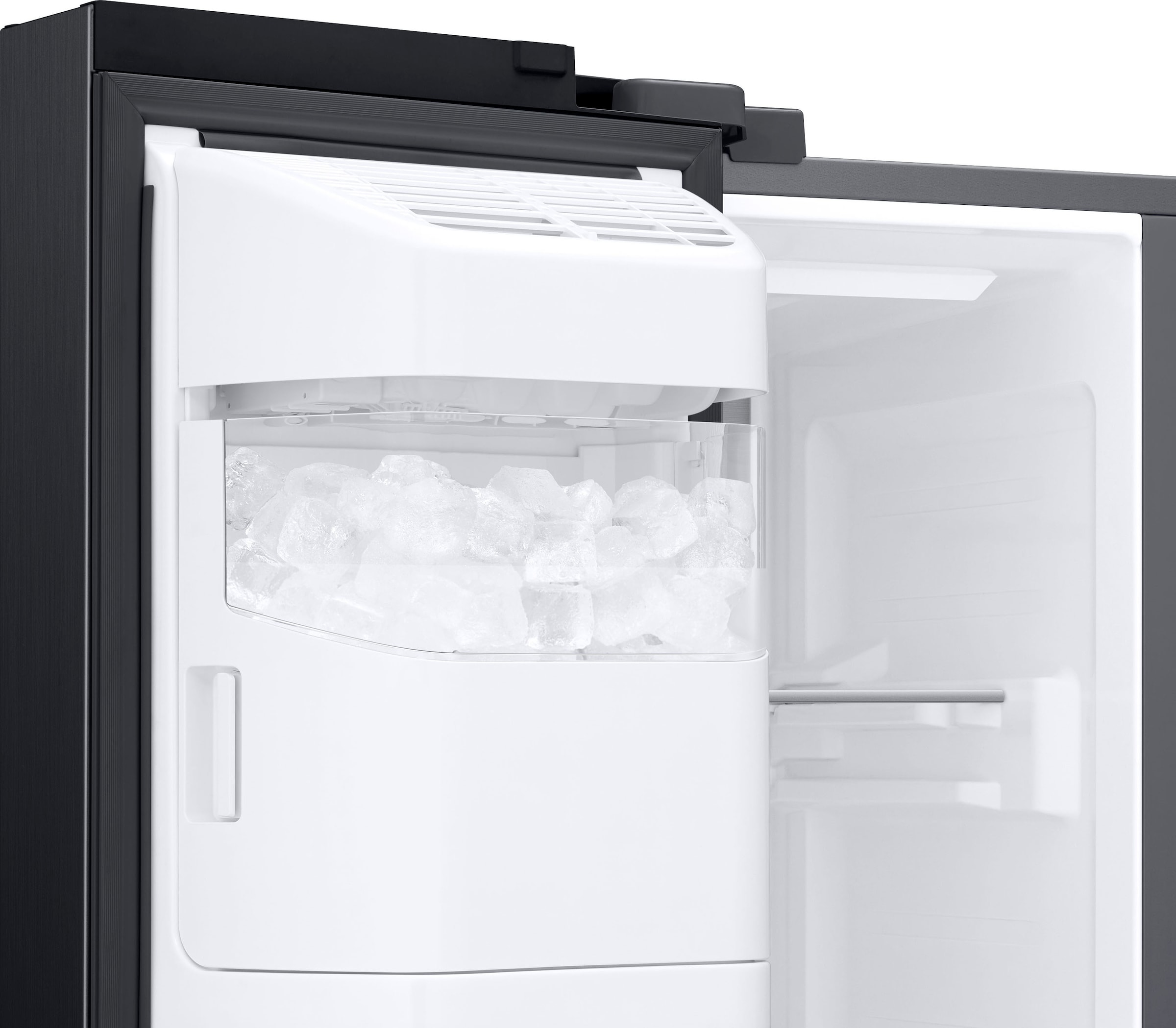 Samsung Side-by-Side »RS6GA854CB1«, RS6GA854CB1, 178 cm hoch, 91,2 cm breit, interner Wassertank-kein Festwasseranschluss nötig