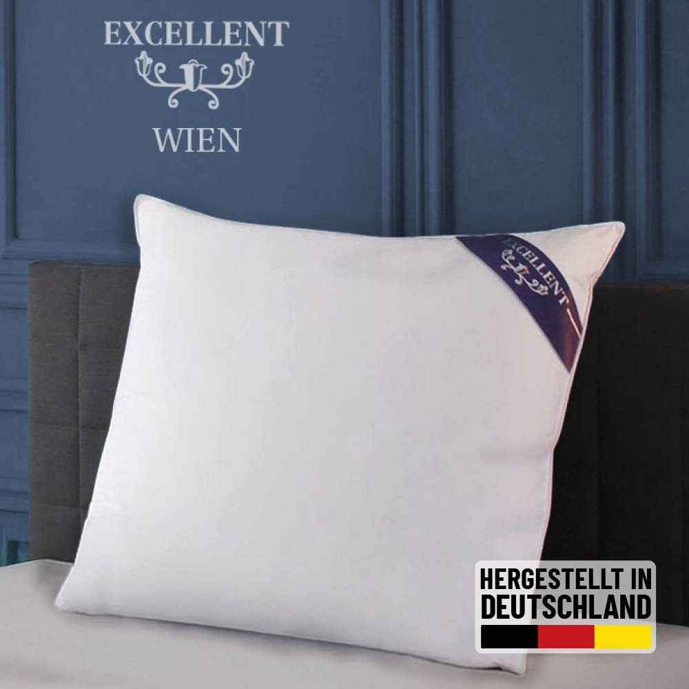 Excellent 3-Kammer-Kopfkissen »Wien«, Füllung: 60% Daunen / 40% Federn (Auß günstig online kaufen