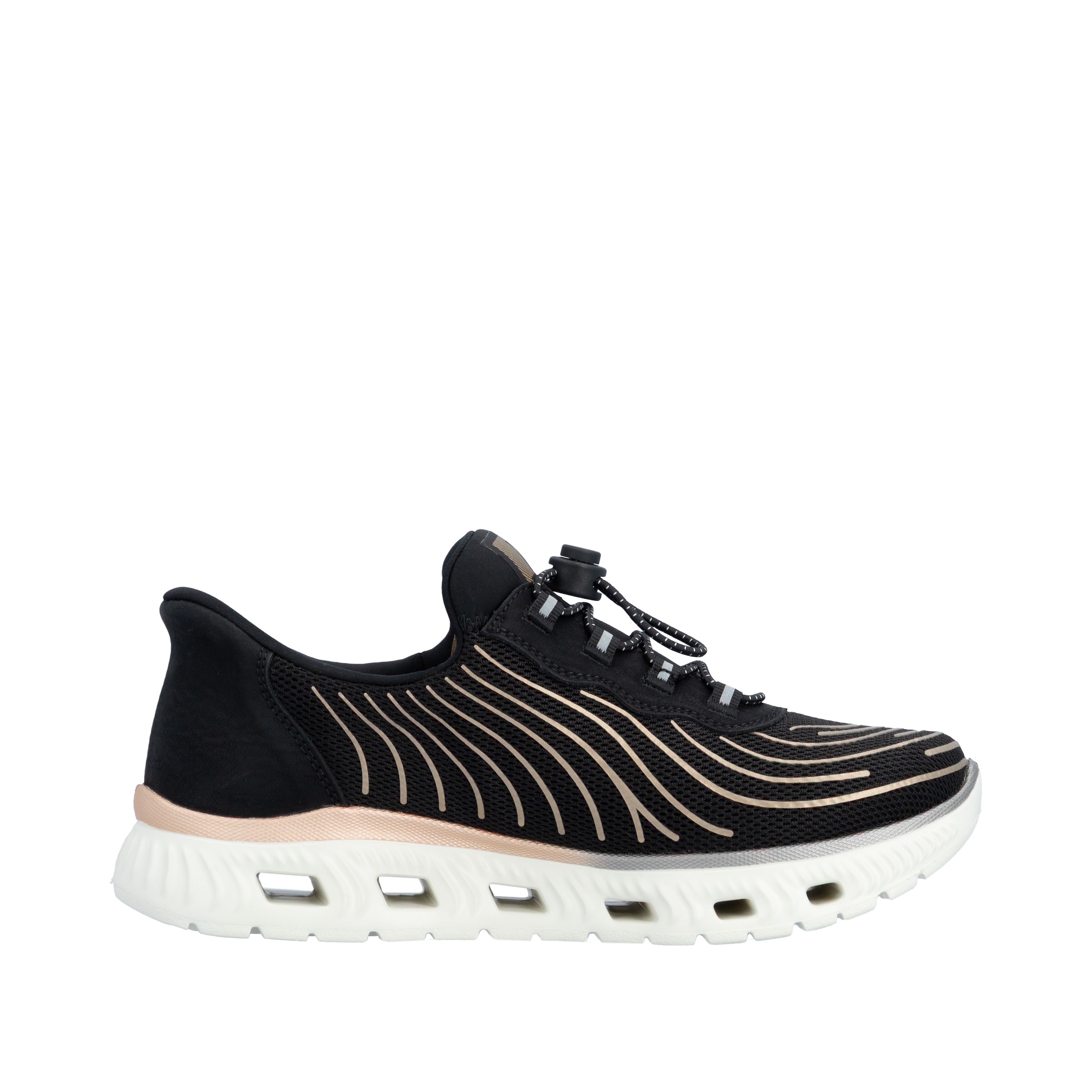 Rieker Plateausneaker »Ready2GO«  Sport-Sneaker, Freizeitschuh, Halbschuh mit Schnellverschluss