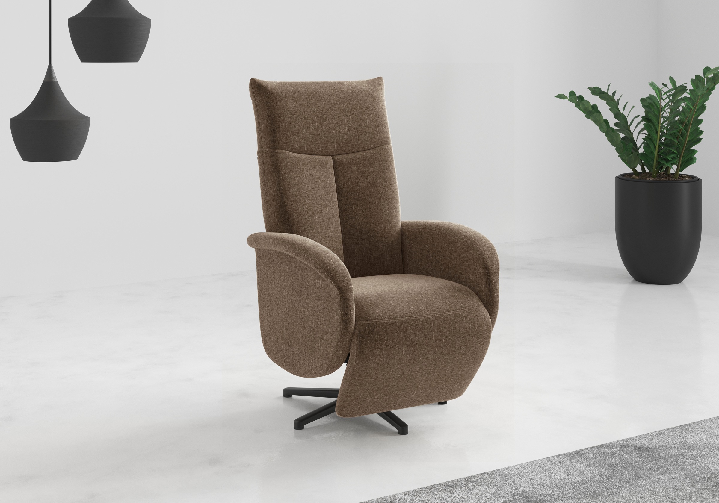 sit&more TV-Sessel »Juma, inkl. Drehfunktion & Kopfteilverstellung« Höhe Ar günstig online kaufen