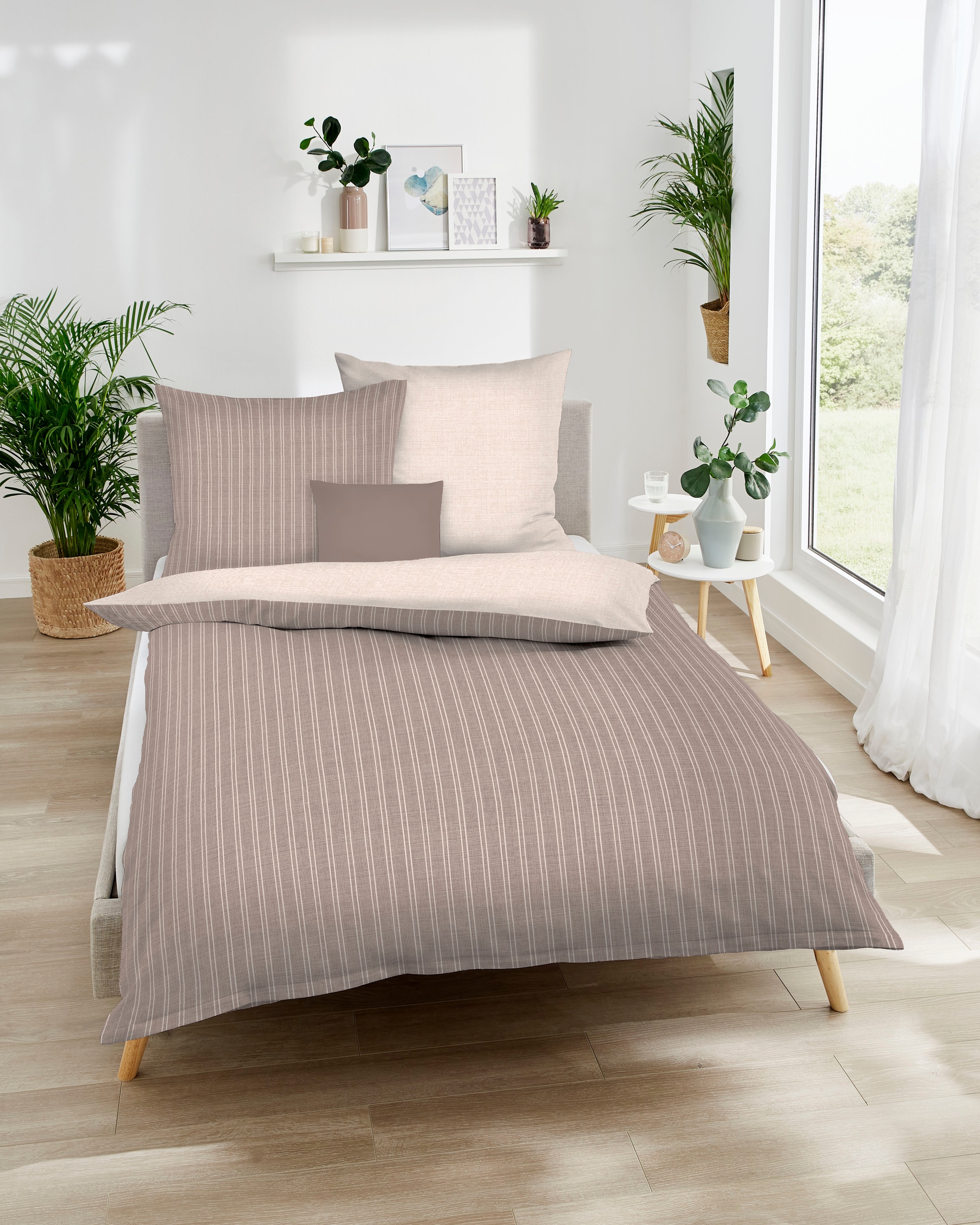 Kaeppel Wendebettwäsche »Eternity Combo Bettwäsche, Satin mit seidigem Glan günstig online kaufen