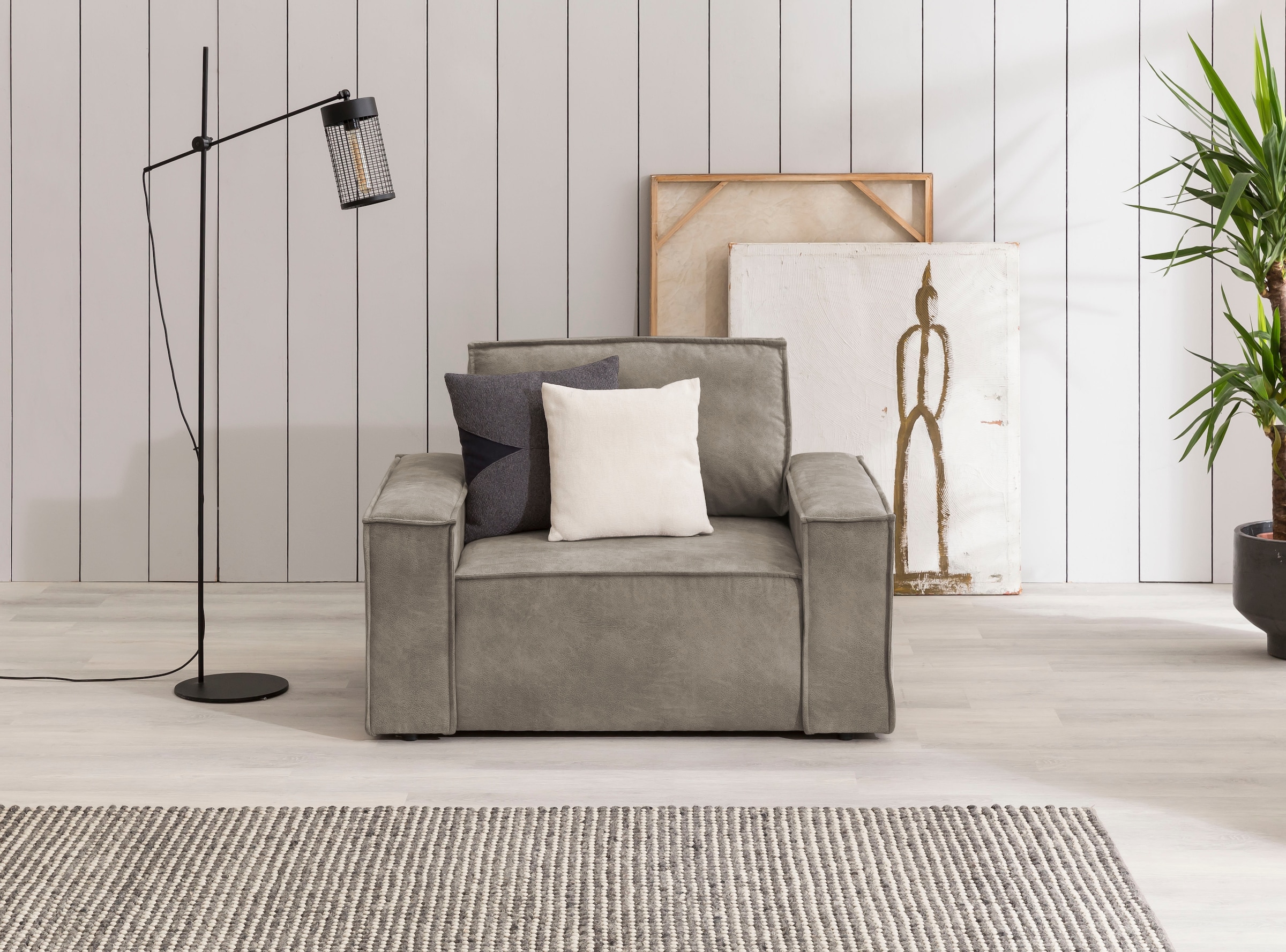 Home affaire Sessel "SHERWOOD, Love-Seat in 3 Stoffarten verfügbar", passen günstig online kaufen