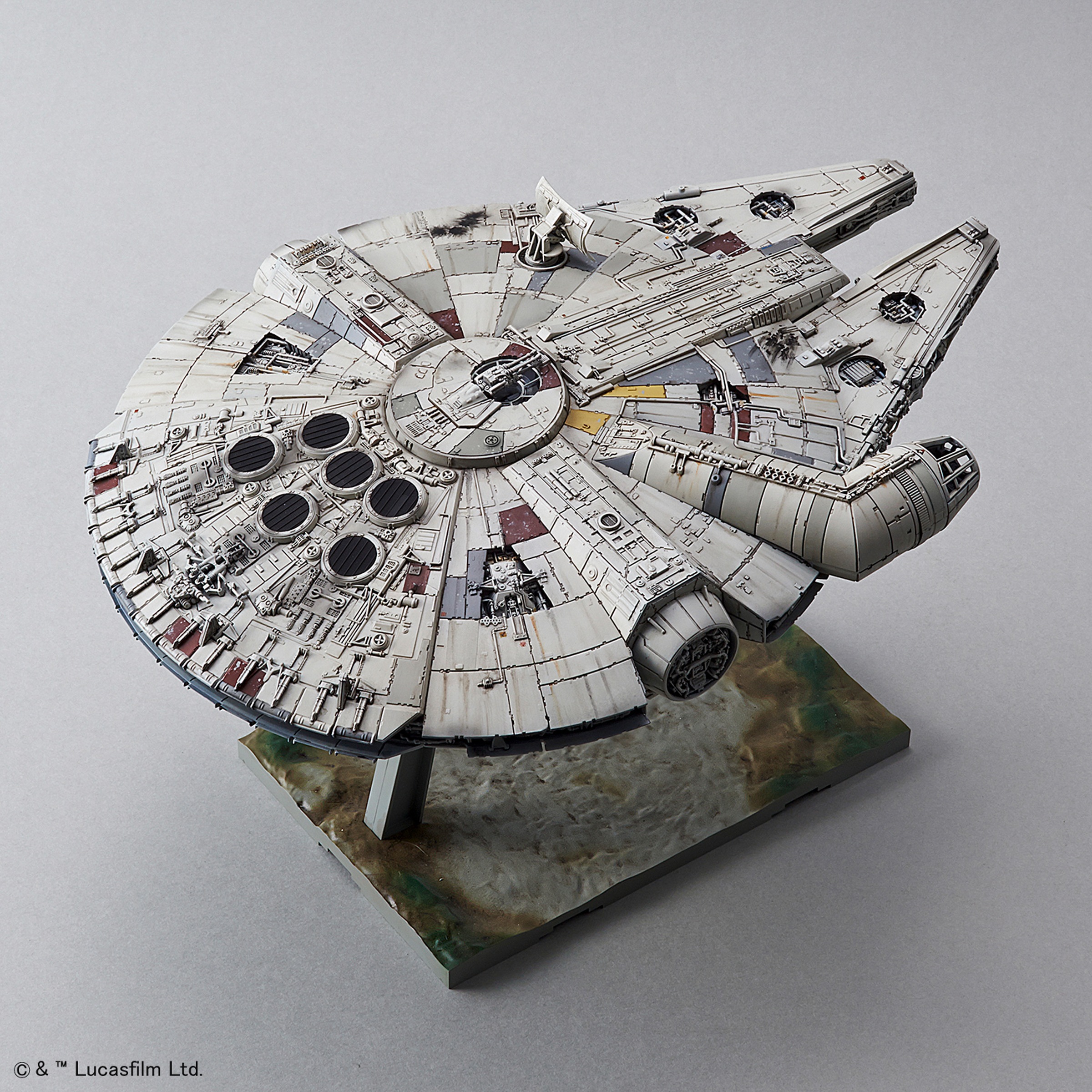 Bandai Modellbausatz »Star Wars - Millennium Falcon«, 1:144