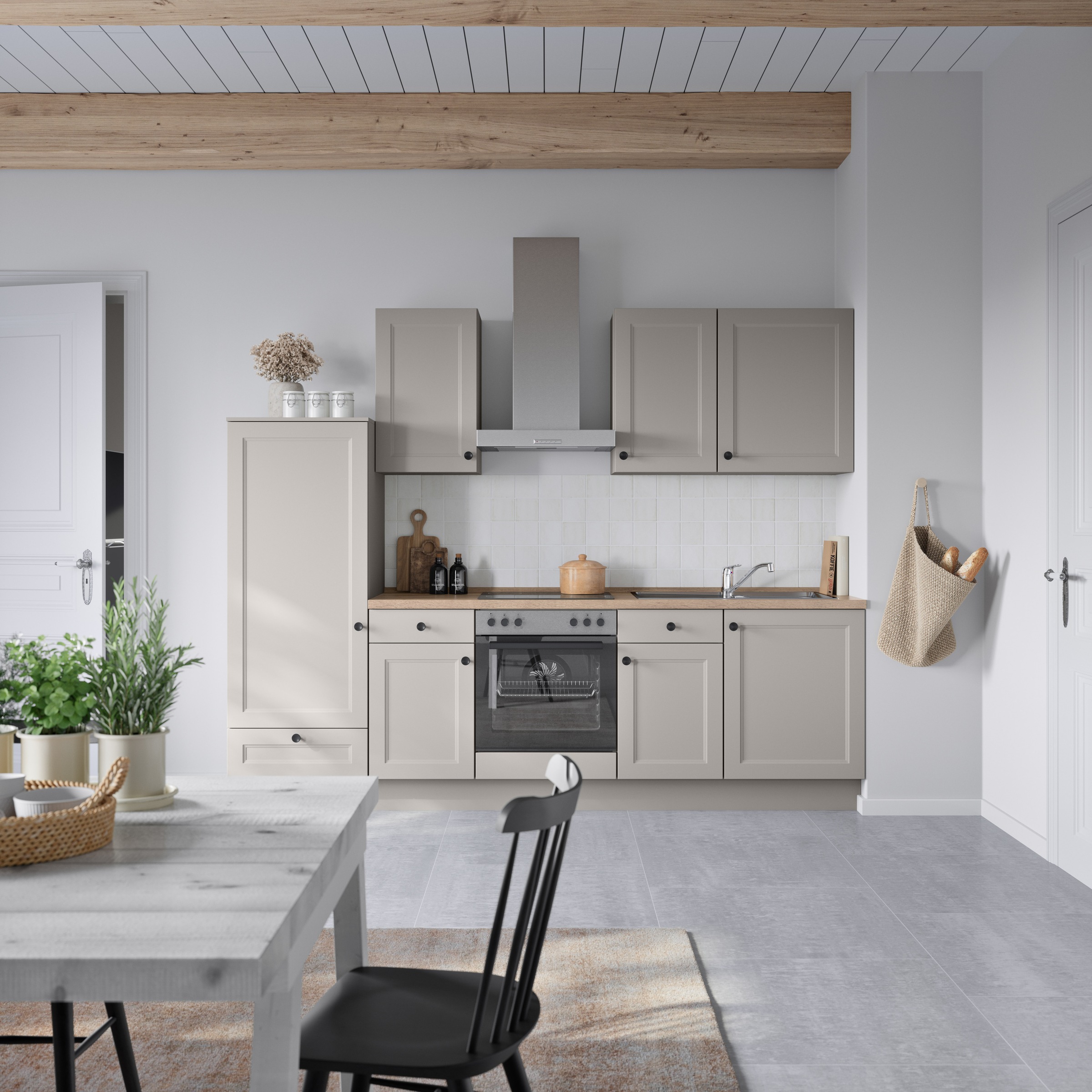 nobilia® Küchenzeile »"Cascada I"« vormontiert, Ausrichtung wählbar, Breite günstig online kaufen