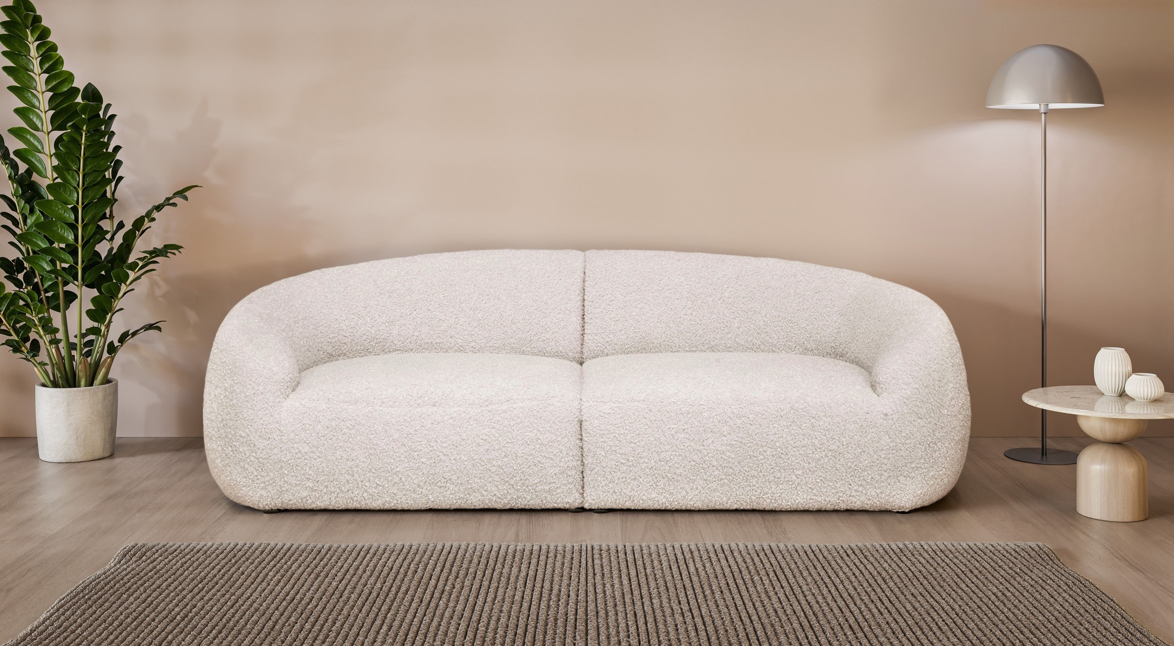 LeGer Home by Lena Gercke Big-Sofa »YANI, Designersofa, organische Form, Ma günstig online kaufen
