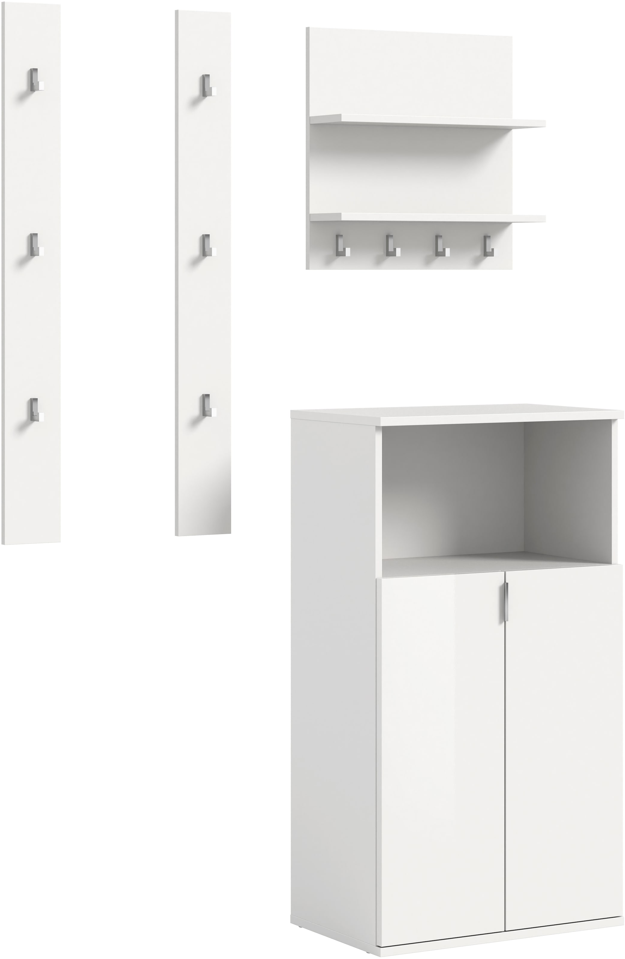 INOSIGN Garderoben-Set, (3 St.), Trondheim, Garderobenset 3-tlg.Breite 111 günstig online kaufen