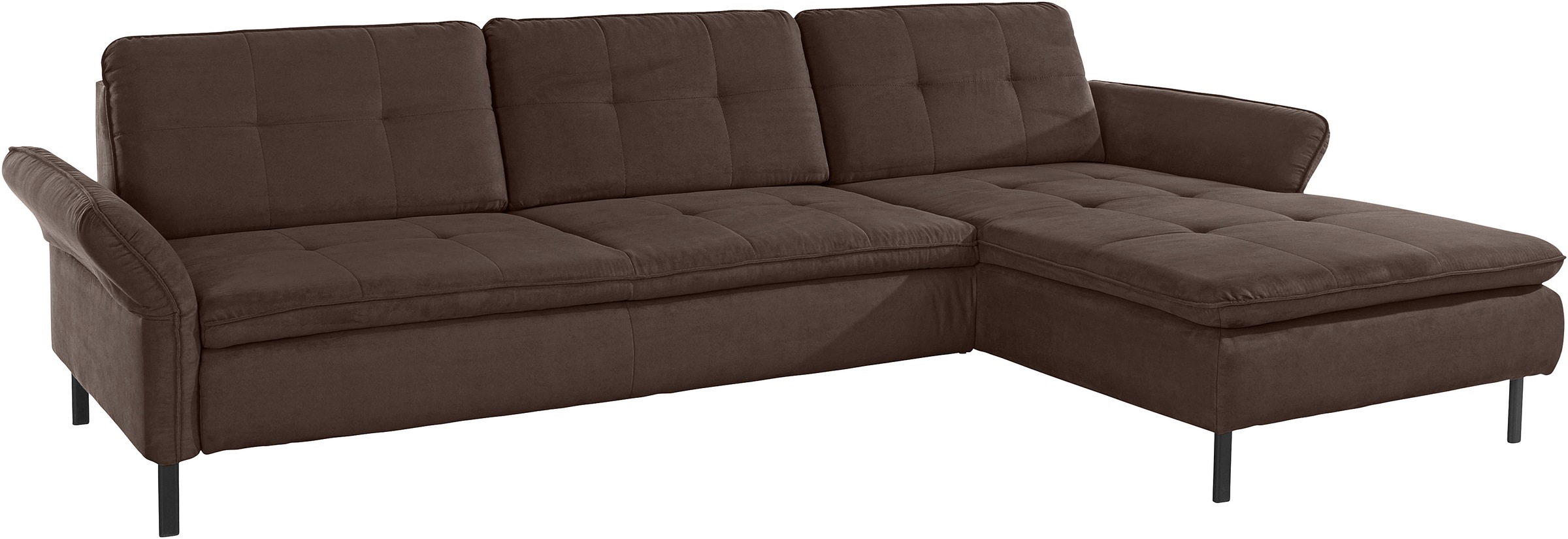 INOSIGN Ecksofa »Birkholm L-Form«, Armlehnverstellung, auch in Easy Clean Bezug - mit Wasser zu reinigen