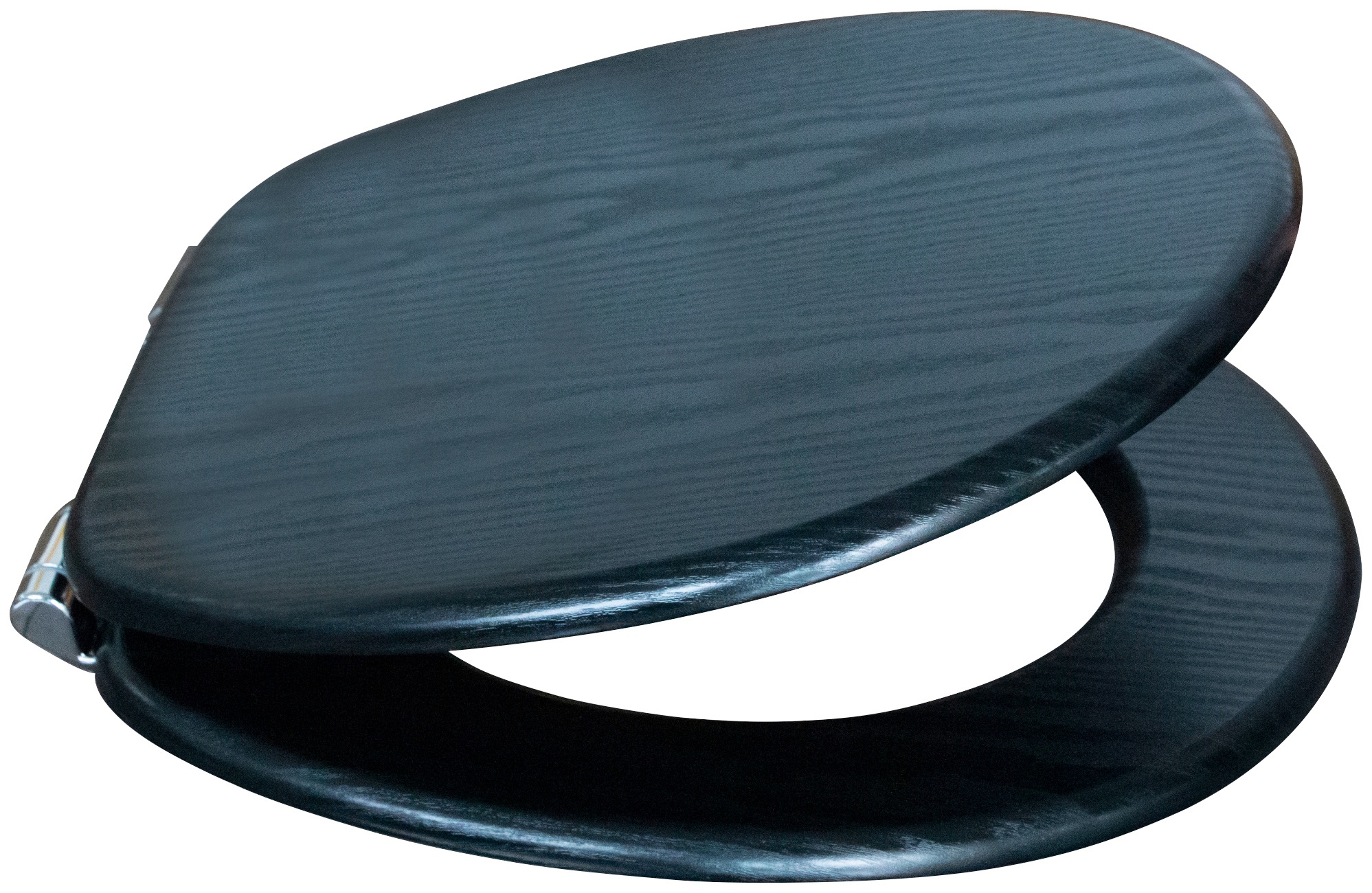 Sanilo WC-Sitz »Black Wood«, mit Absenkautomatik, BxL: 37,7 x 42,0 - 47,0 cm