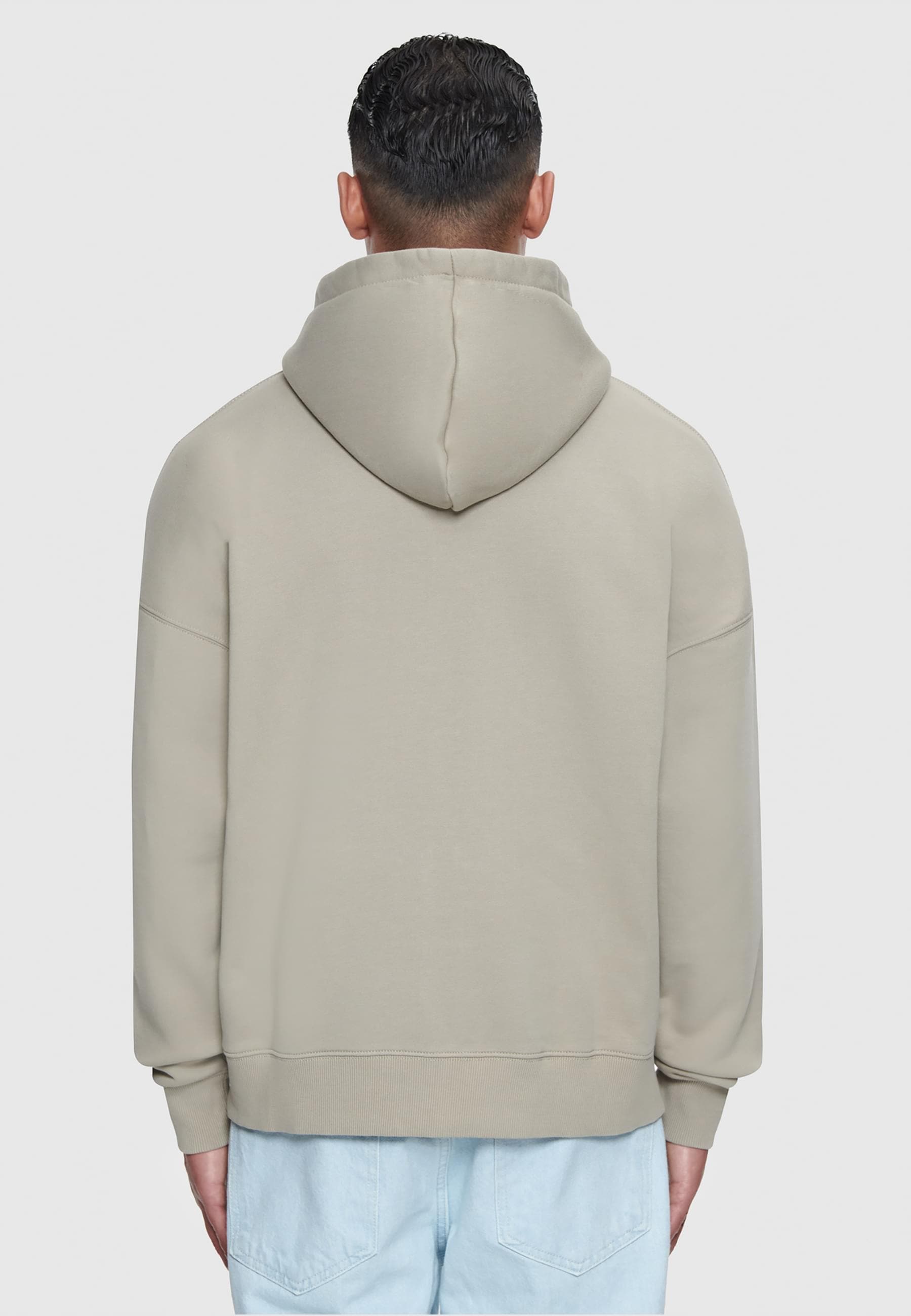 Dropsize Sweatjacke »Dropsize Herren Bazix Republiq Super Heavy Rib Zipper«