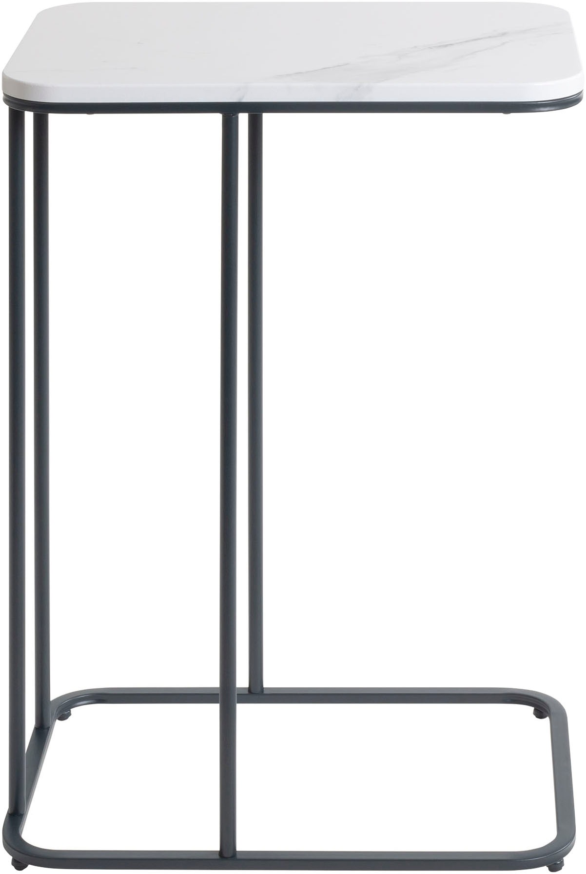 HAKU Beistelltisch »Sofatisch, Wohnzimmertisch« 1 Stk. tlg. rechteckig - aus Metall Anthrazit B/T/H 45/30/67 cm