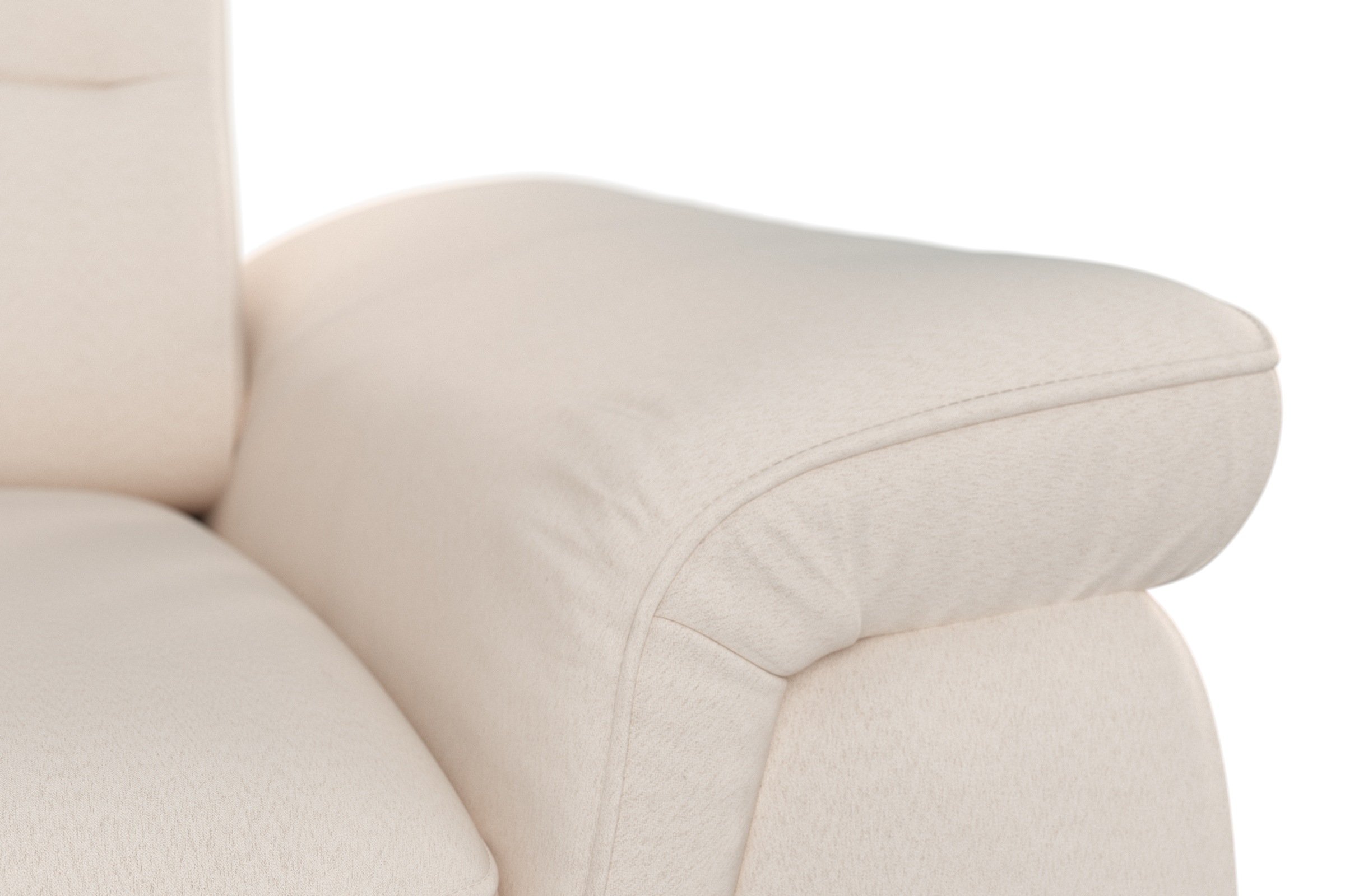 sit&more Ecksofa »Sinatra L-Form«, mit Recamiere, optinal mit Kopfteilverstellung und Armteilfunktion