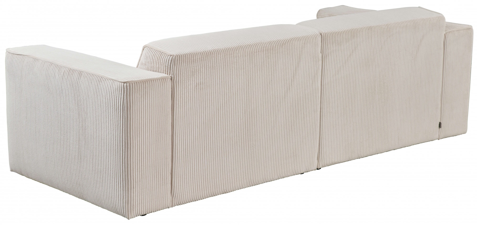andas 3-Sitzer »Noord«, mit Kedernaht, Breite 232 cm, Cord, Struktur, Webstoff