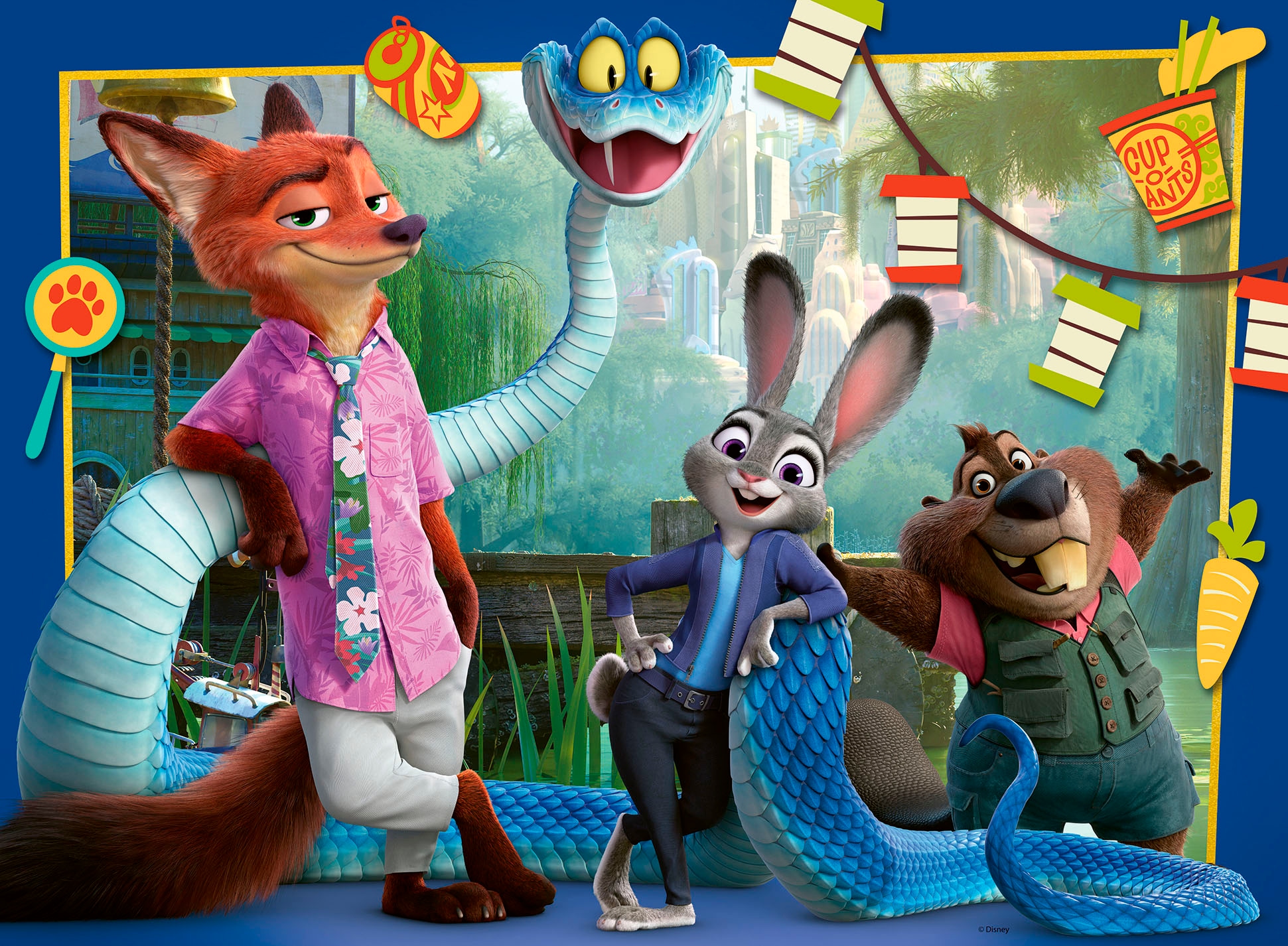 Ravensburger Puzzle »Disney Zoomania - Zurück in Zoomania« Made in Germany