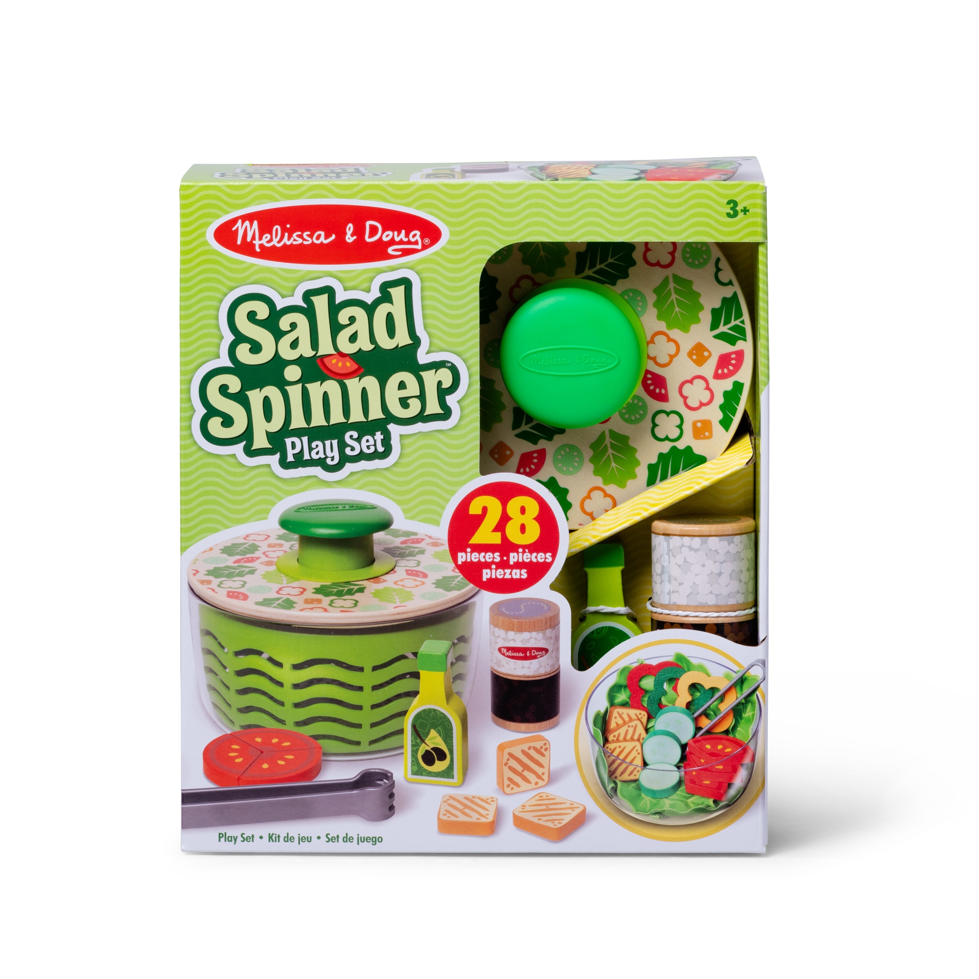 Spin Master Kinder-Küchenset »Melissa & Doug Salat-Schleuder Spielset«