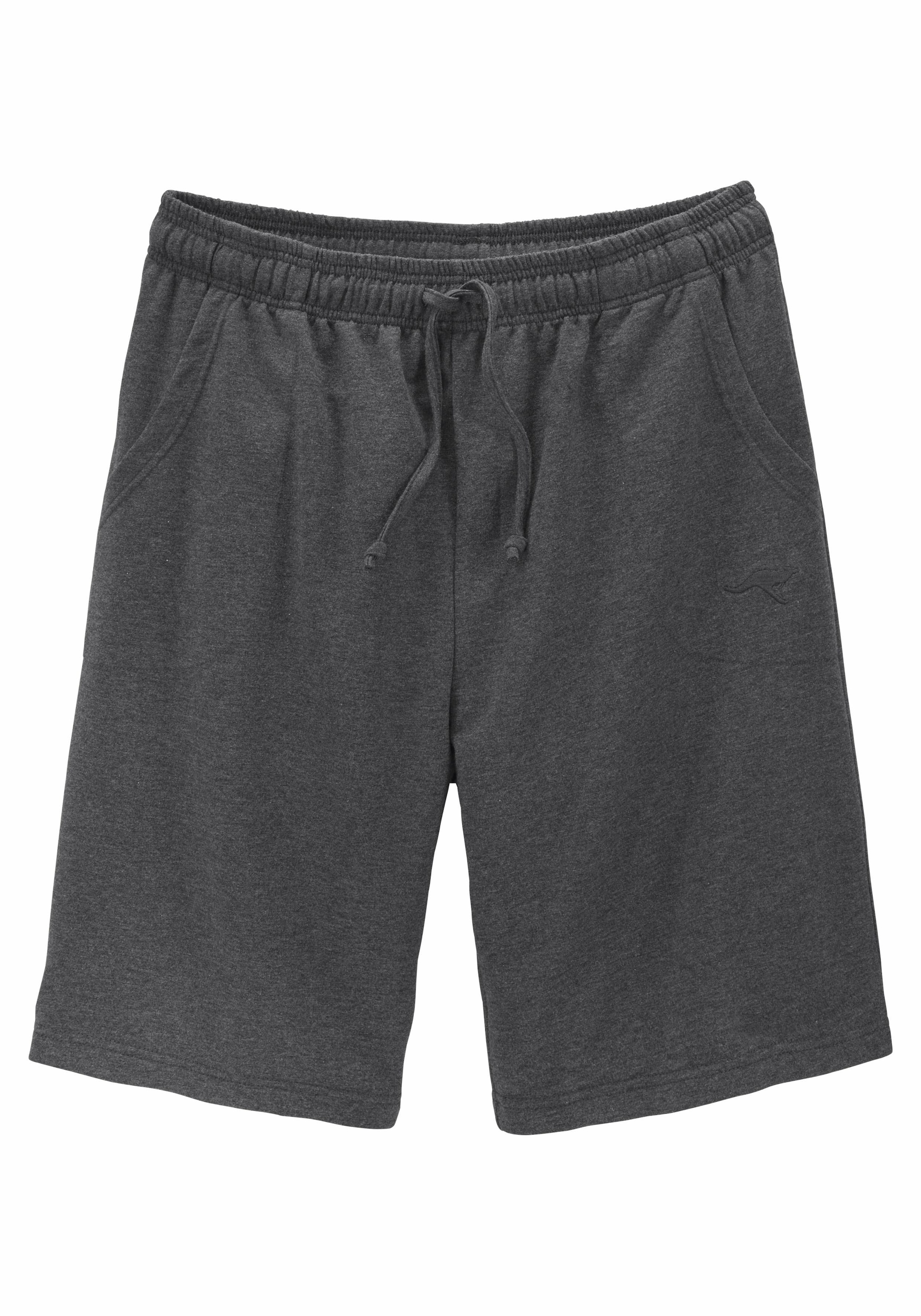 4. Bild von KangaROOS Sweatshorts »kurze Jogginghose«, aus weicher Sweatware mit Kordel