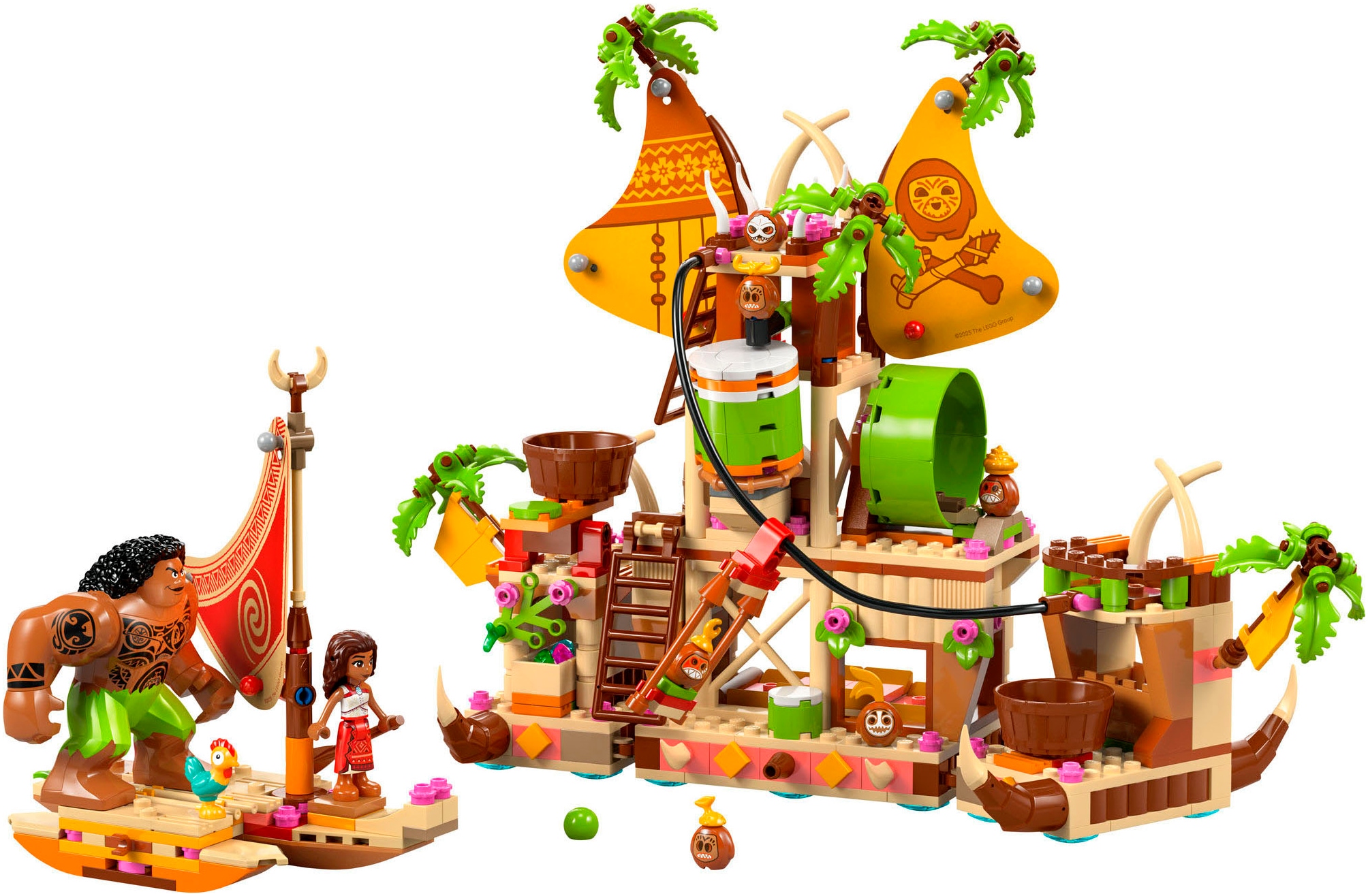 LEGO® Konstruktionsspielsteine »Kakamora-Barge (43258), LEGO Disney Princess«, (572 St.), Made in Europe