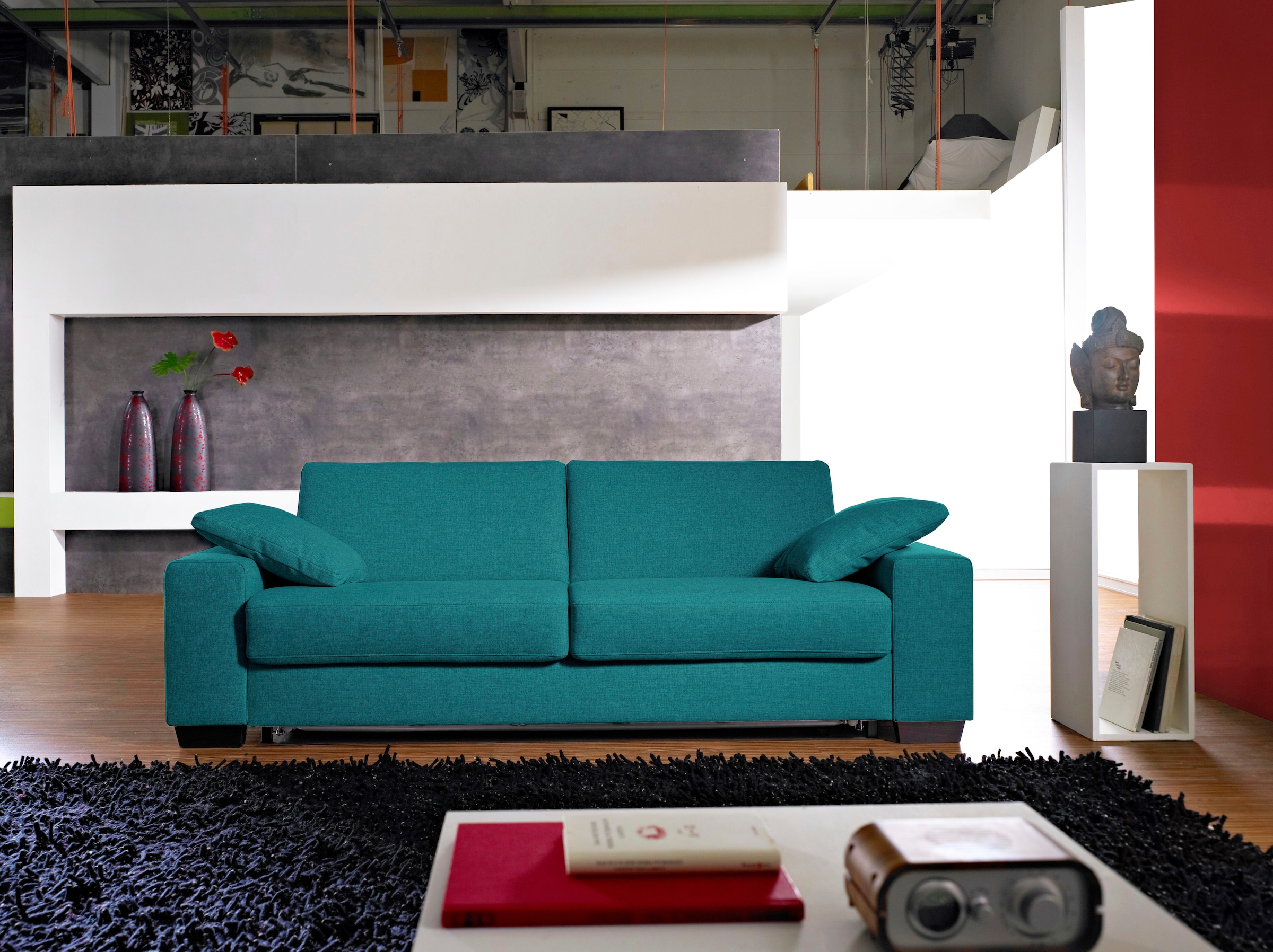Bali Schlafsofa »Norwalk«, Dauerschlaffunktion, mit Unterfederung / Lattenr günstig online kaufen
