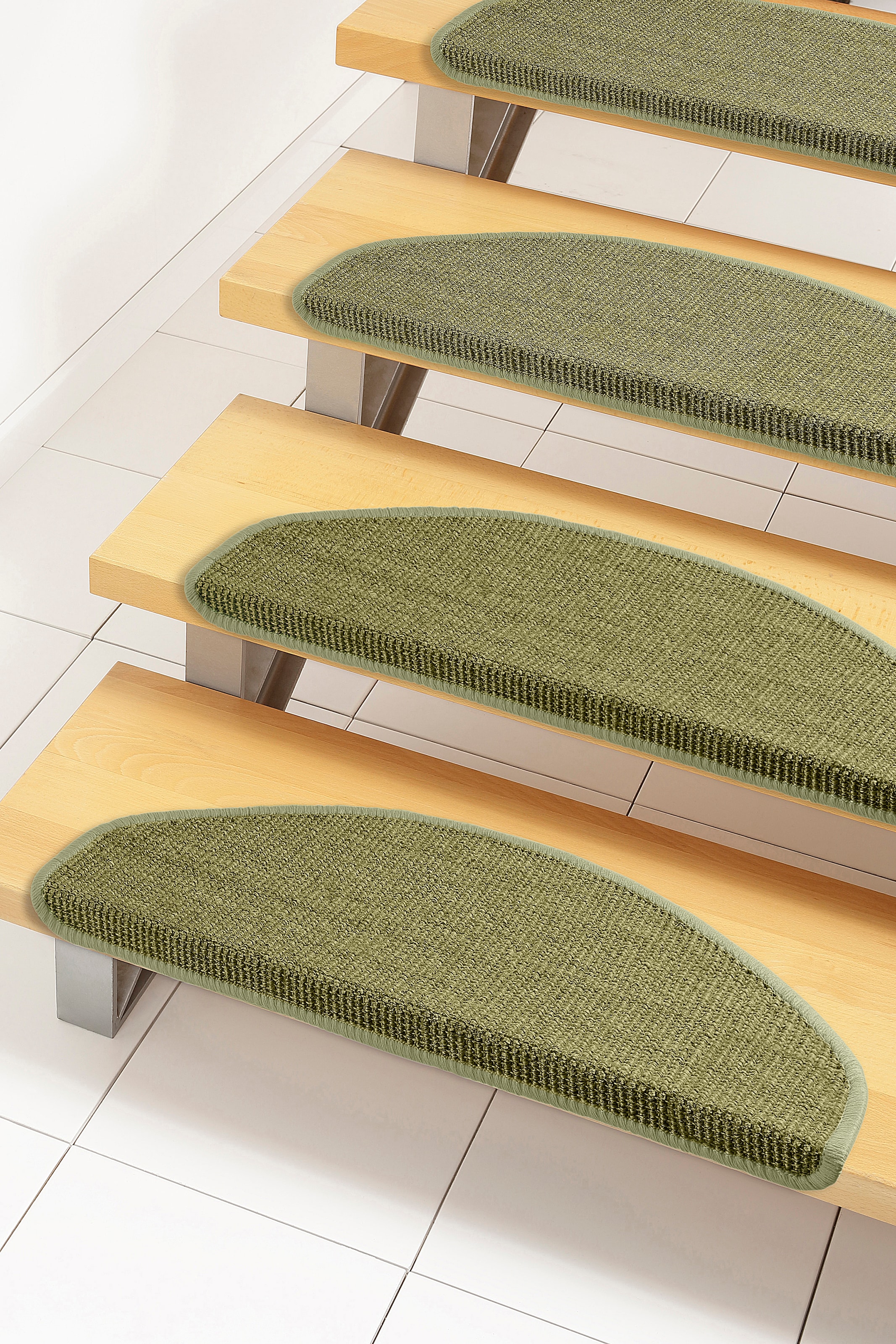 Dekowe Stufenmatte »Mara S2«, halbrund, 5 mm Höhe, 100% Sisal, große Farbau günstig online kaufen