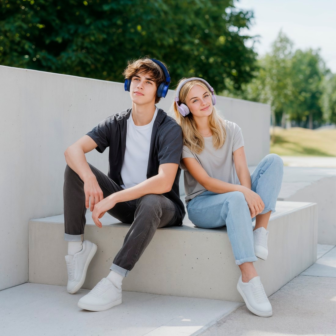 Hama Bluetooth-Kopfhörer »Bluetooth Kopfhörer (kabellos, On-Ear, faltbar, mit Mikrofon)« Sprachsteuerung | integrierte Steuerung für Anrufe und Musik