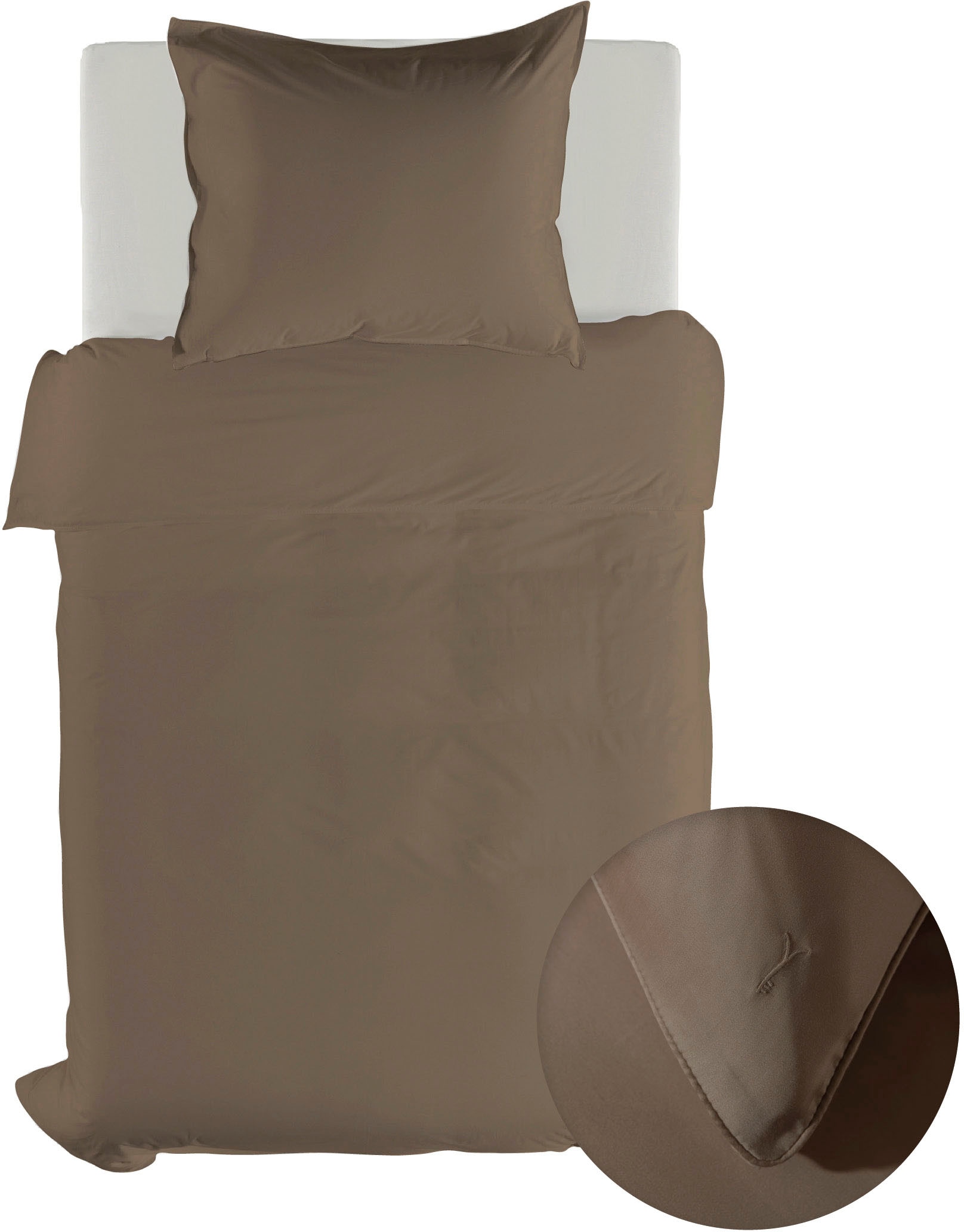 YELLOW Bettwäsche »Suite-New-York« 2 Stk. tlg. Bettwäsche aus 100% hochwert günstig online kaufen