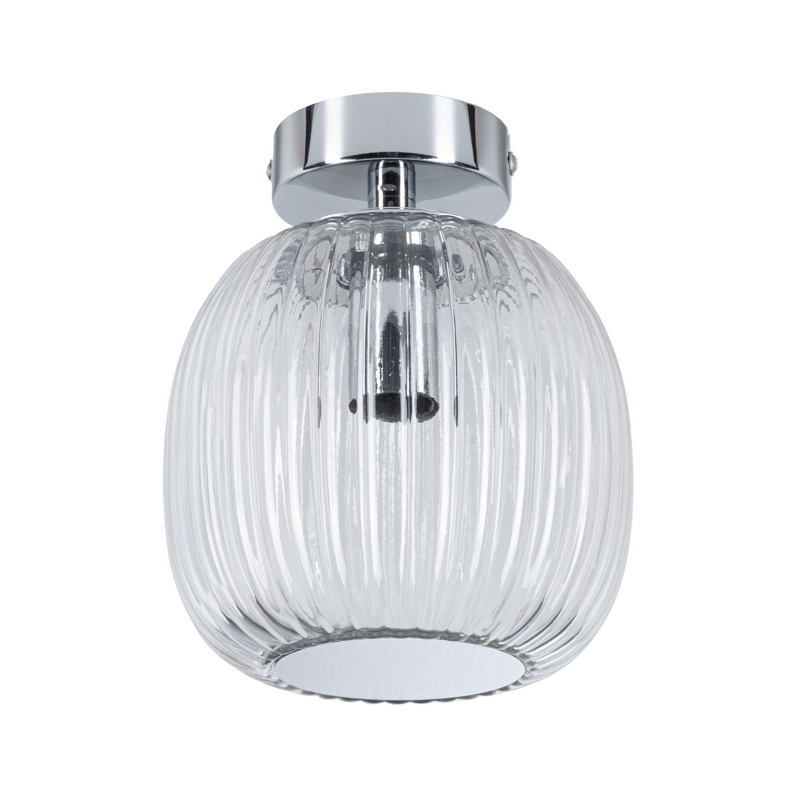 Paulmann Deckenleuchte »Ruya IP44 E14 230V max. 20W Glas, Chrom«, 1 flammig günstig online kaufen