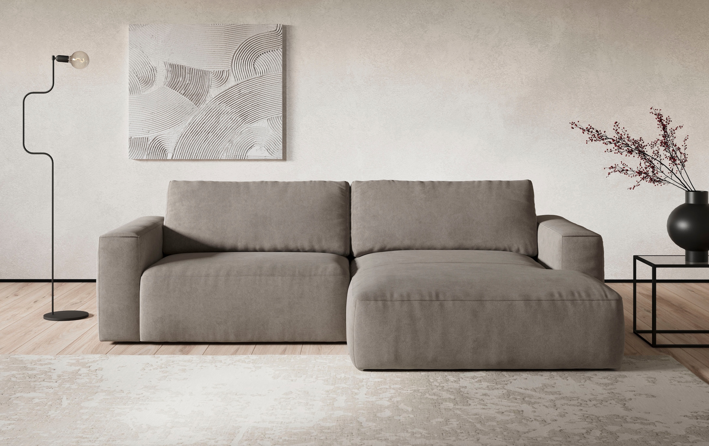 COTTA Ecksofa »Lasso L-Form, XL-Sofa« günstig online kaufen