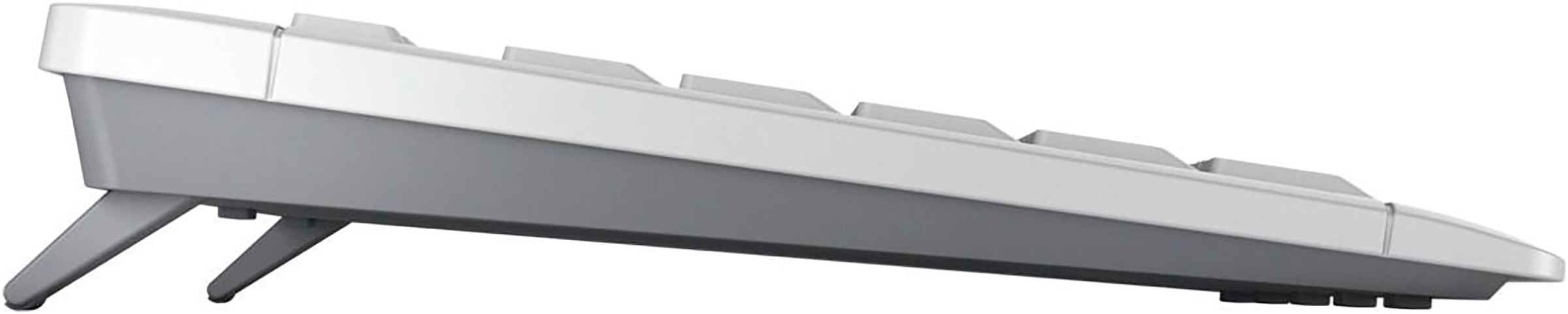 Cherry Tastatur »CHERRY STREAM DESKTOP COMFORT« (Anpassbare Höhe | Multimedia-Tasten | Windows-Sperrtaste | Ziffernblock)