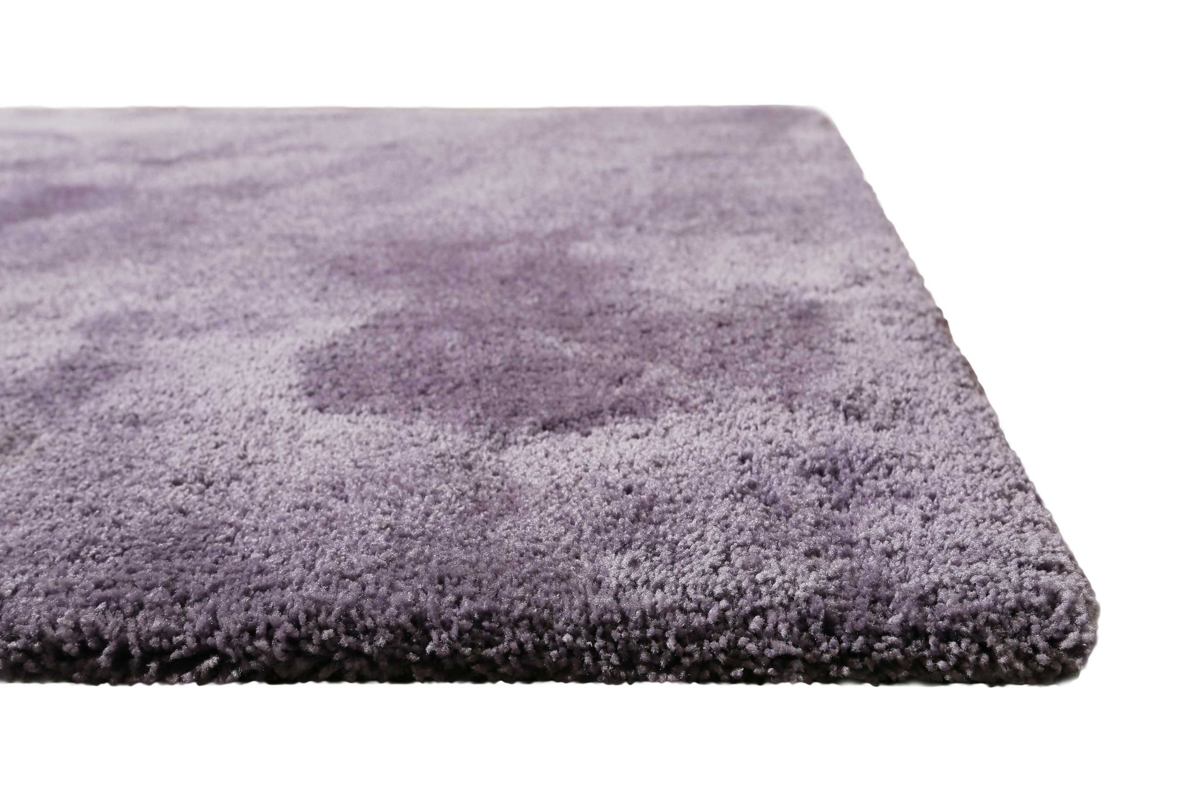 Homie Living Teppich »Pisa«, rund, 25 mm Höhe, Hochflor, Microfaser, uni, weich, Shaggy, Wohnzimmer, Schlafzimmer