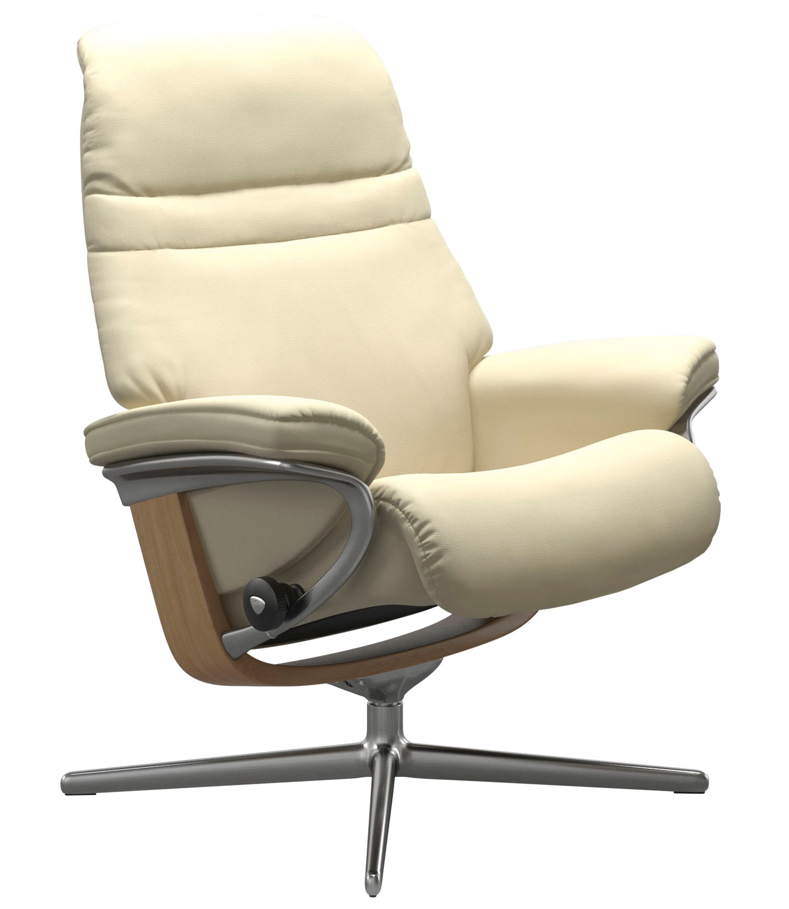 Stressless® Relaxsessel »Sunrise«, mit Cross Base, Größe S, M & L, Holzakzent Eiche