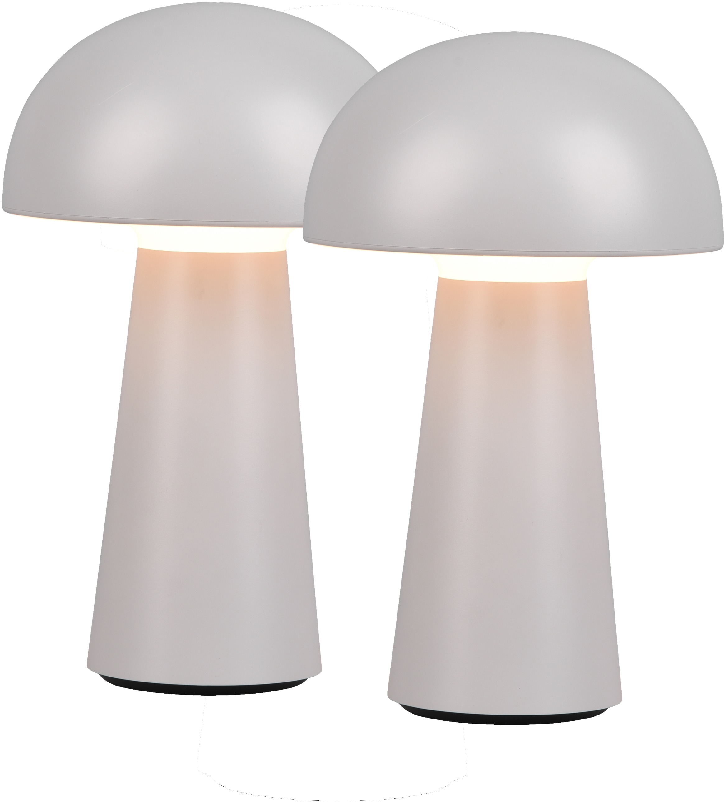 REALITY Leuchten LED Außen-Tischleuchte »Lennon«, 2-er Set, Schutzart IP44, günstig online kaufen