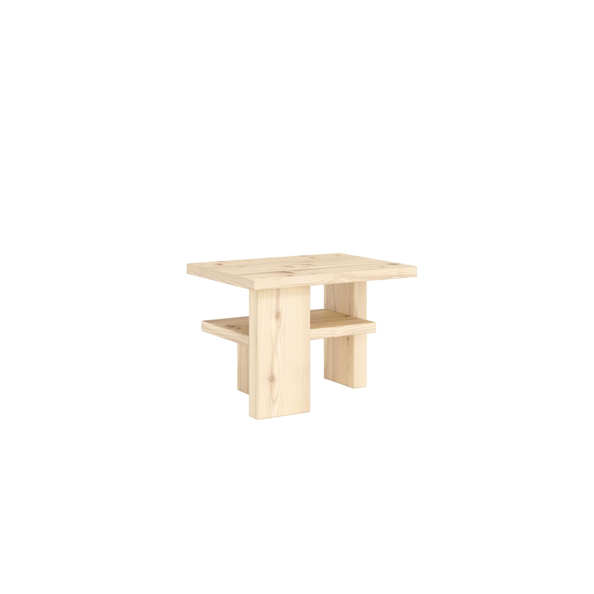 Karup Design Beistelltisch »Japan Side Table, kompakt, stilvoll, funktional, Made in Europe«, vielseitig einsetzbar, aus massivem FSC®-zertifiziertes Massivholz
