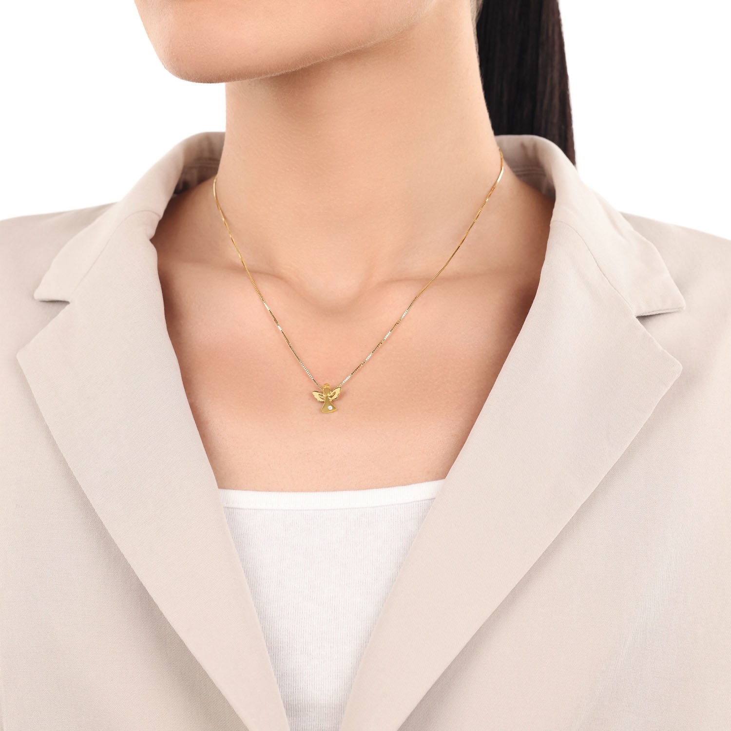 Amor Engelanhänger »2039173«  mit Zirkonia (synth.)