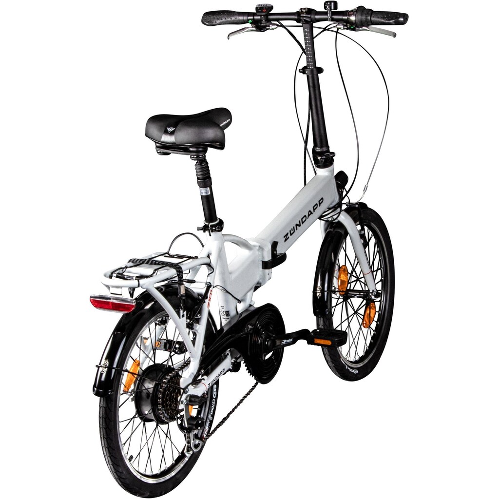 Zündapp E-Bike »Z101«, 6 Gang, Shimano, Tourney, Heckmotor 250 W