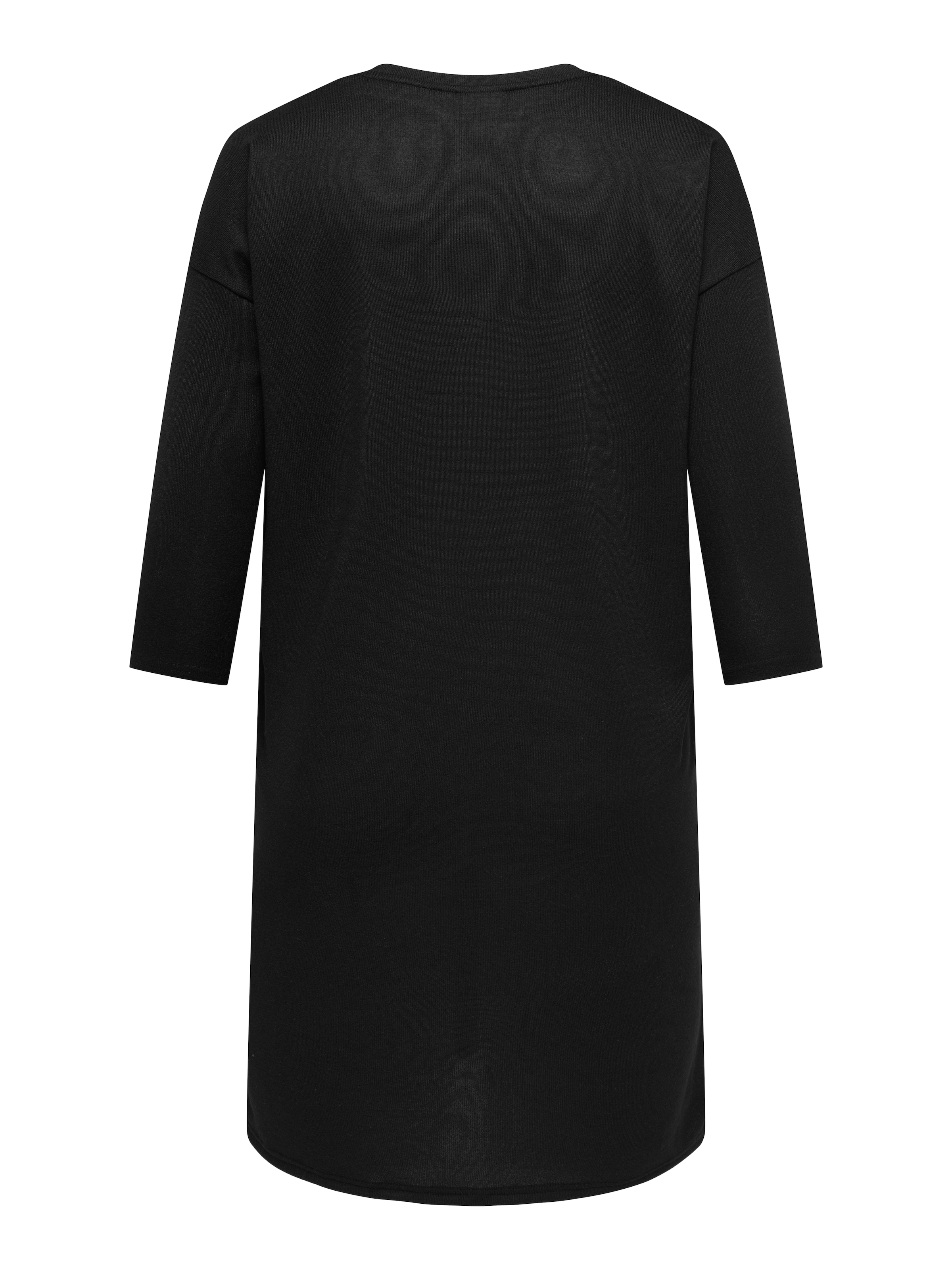 ONLY CARMAKOMA Jerseykleid »CARALBA 3/4 SL V-NECK ABK DRESS JRS« Sommerkleid