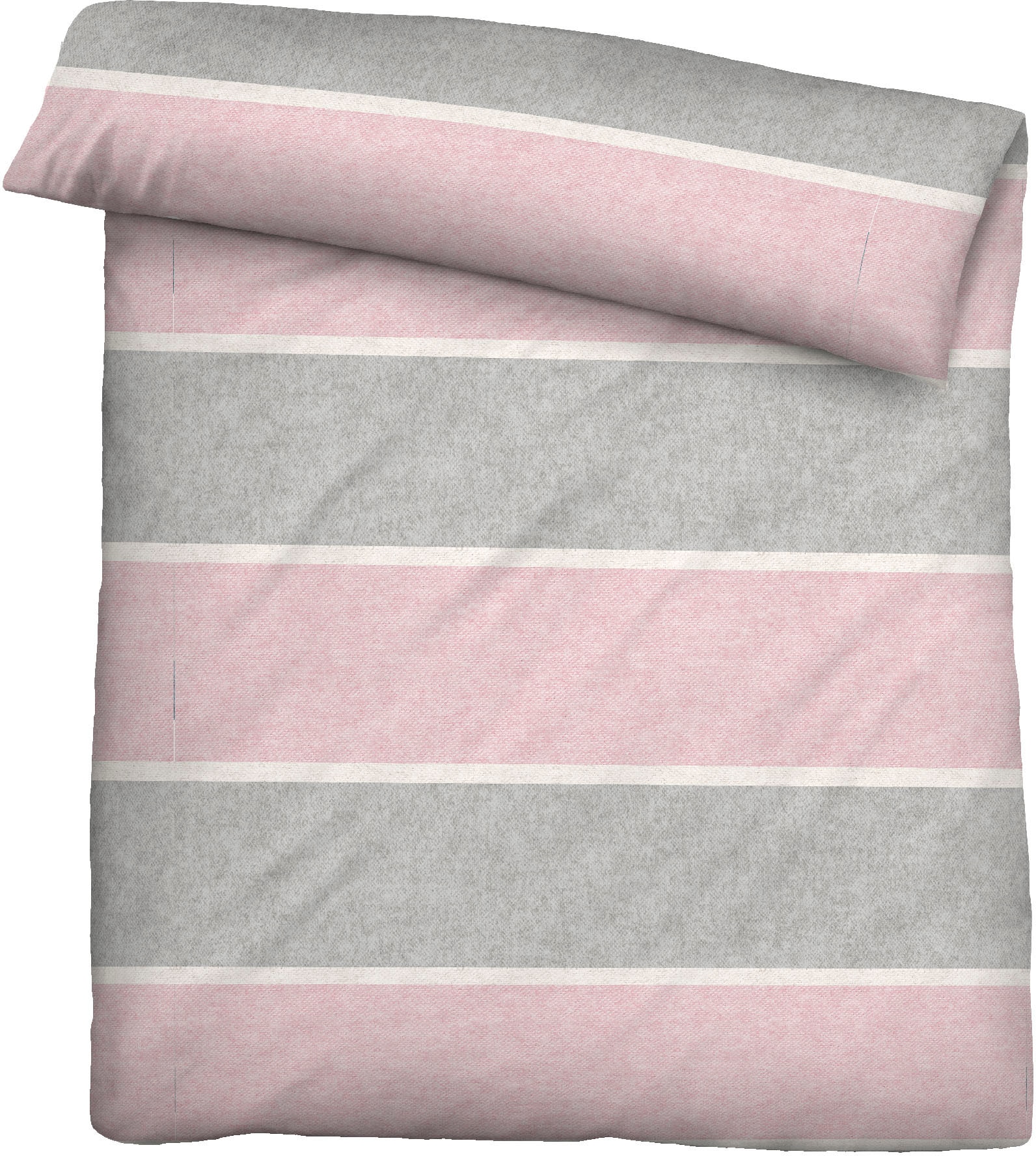 Biberna Bettwäsche »Jonas«, kuschelig warm, weich, pflegeleicht, 100% Baumwolle, made in Germany