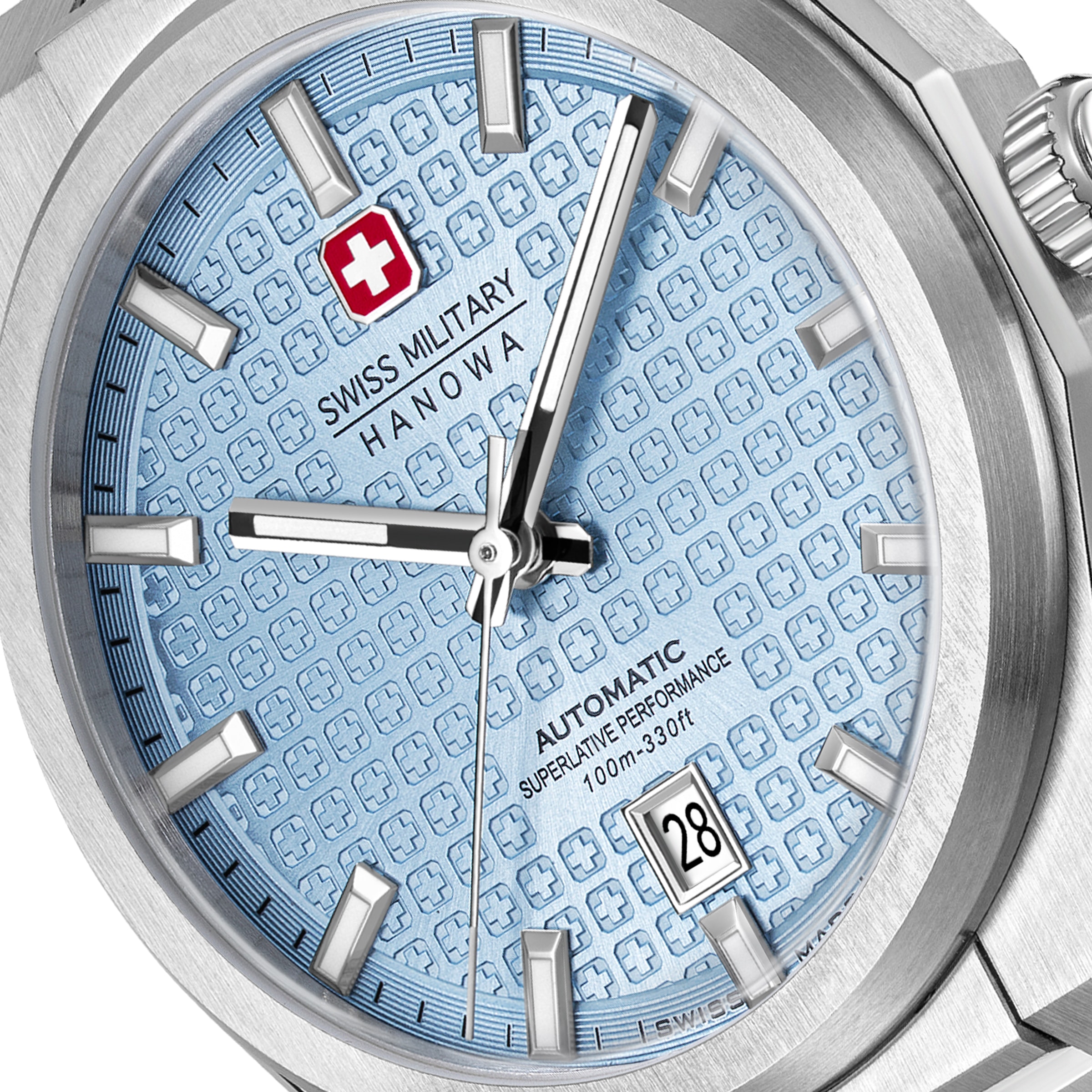 Swiss Military Hanowa Automatikuhr »Avalanche« Armbanduhr, Herrenuhr, Swiss Made, Mechanische Uhr, Edelstahlarmband