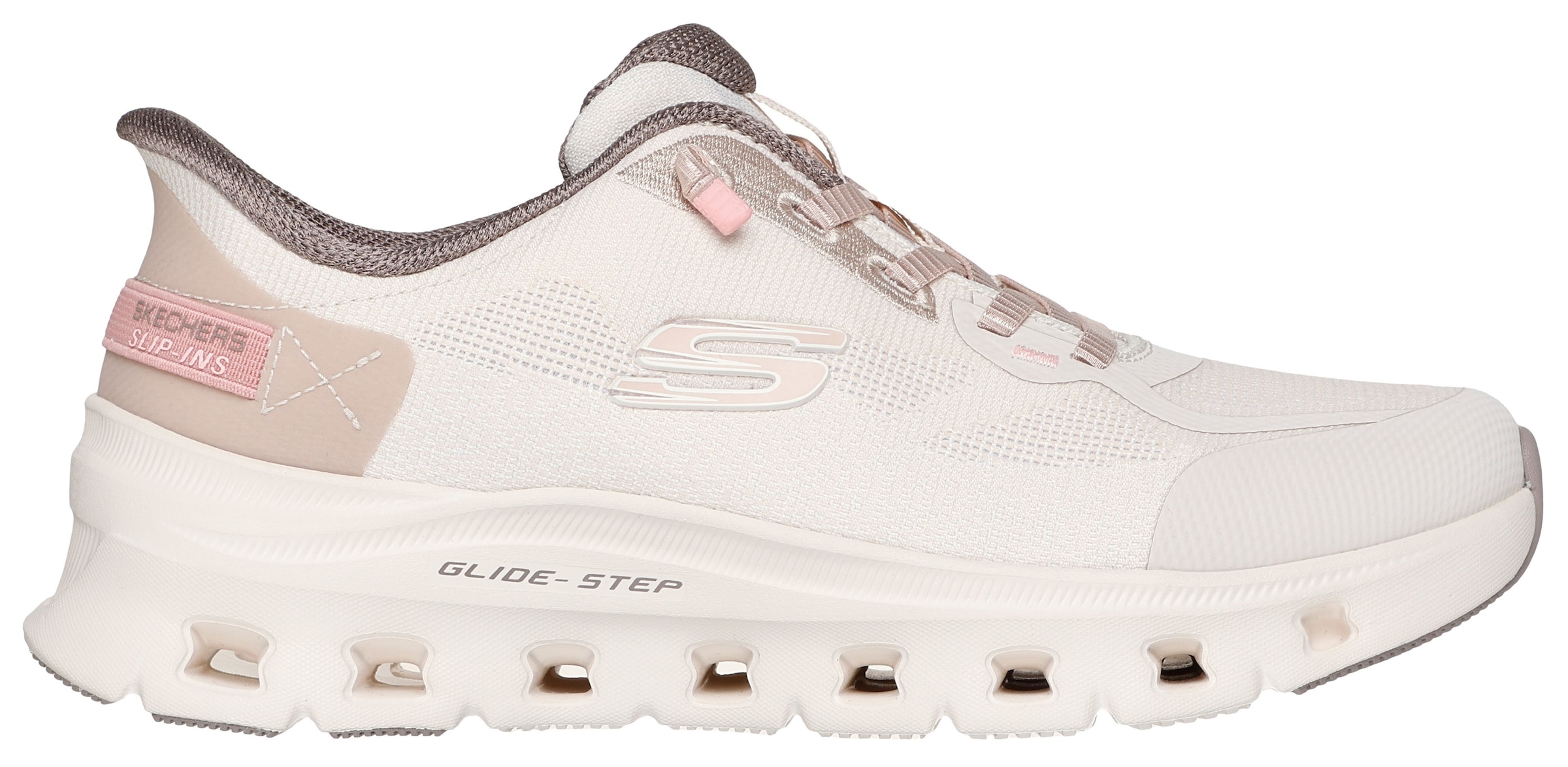 Skechers Slip-On Sneaker »GLIDE-STEP PRO«, Laufschuh, Trainingsschuh mit dämpfender Glide Step Sohle