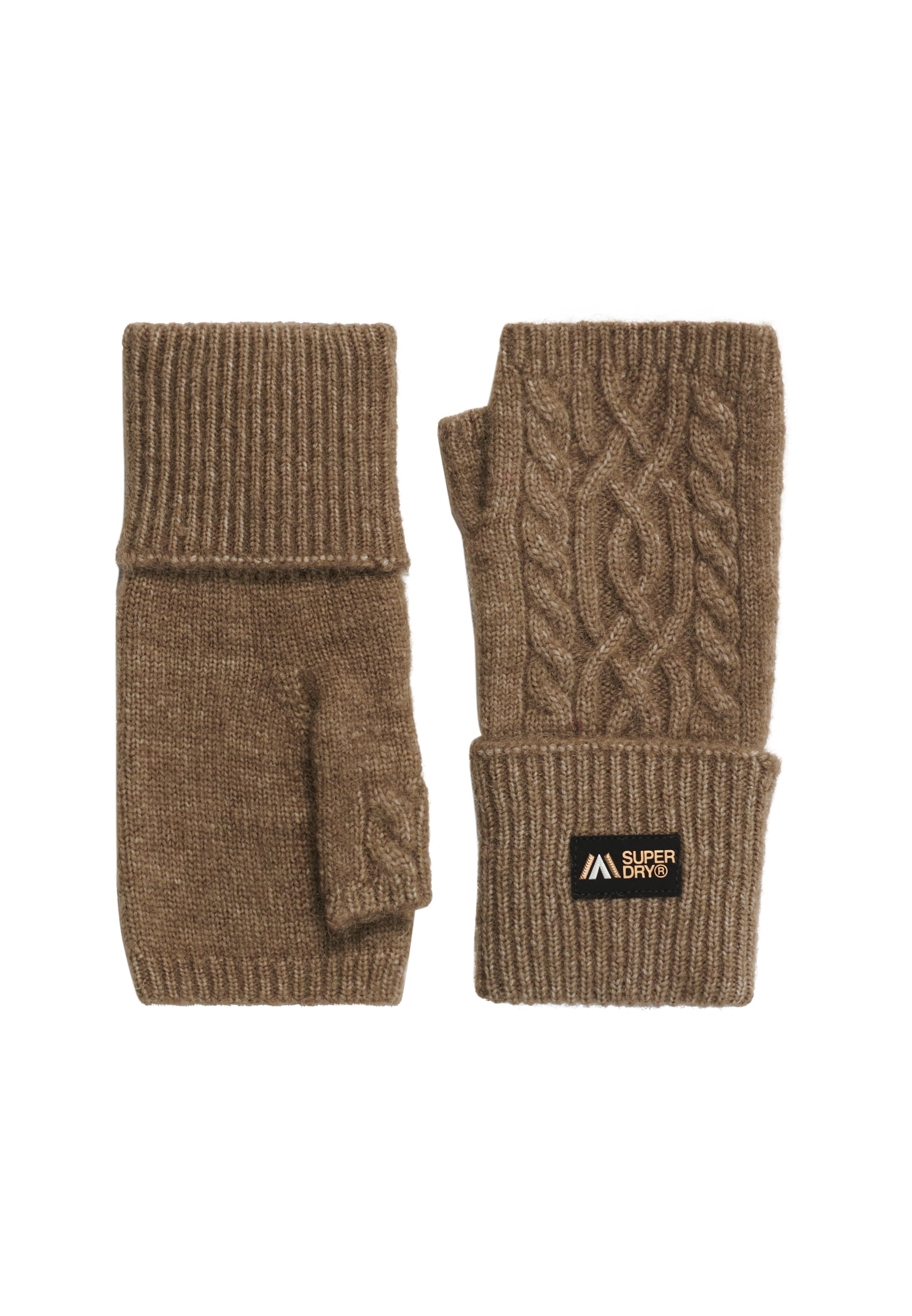Superdry Strickhandschuhe »CABLE LUXE HANDWARMERS«