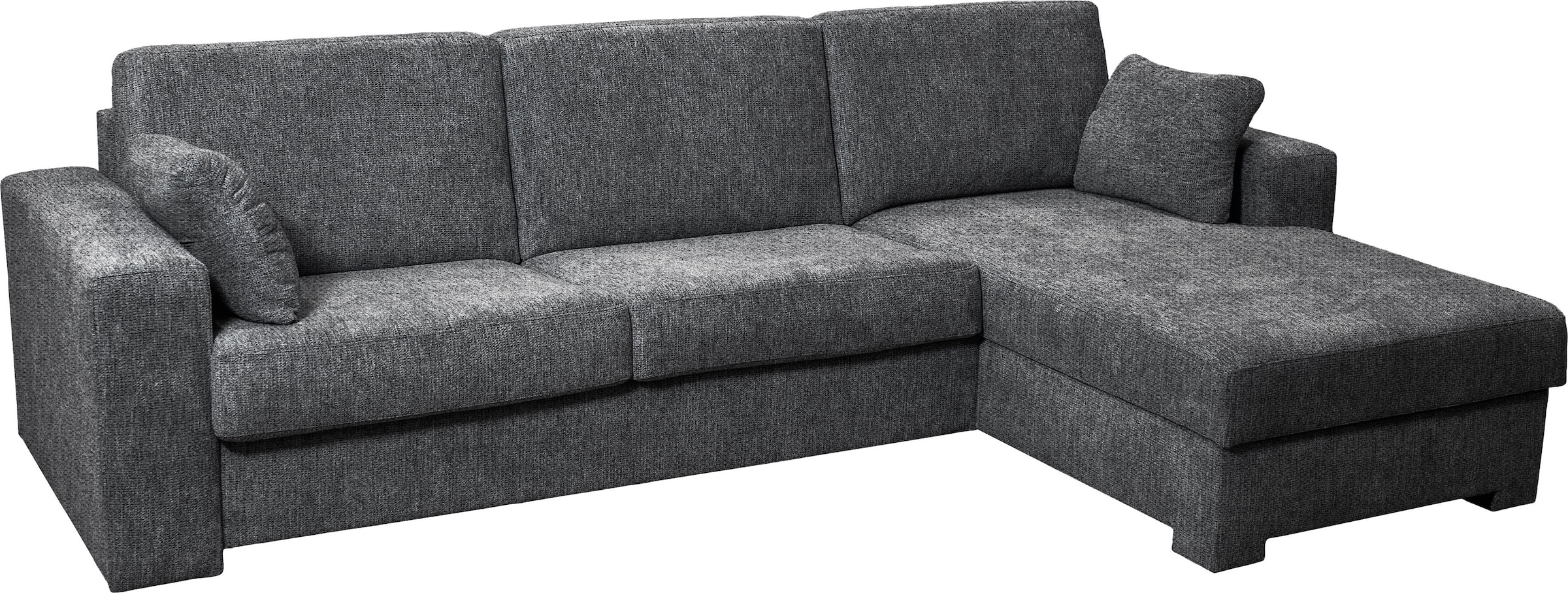 Home affaire Ecksofa Roma "L" Dauerschlaffunktion, mit Unterfederung, Matratzenhöhe 14cm, Liegemaße ca 163x198 cm, L-Form