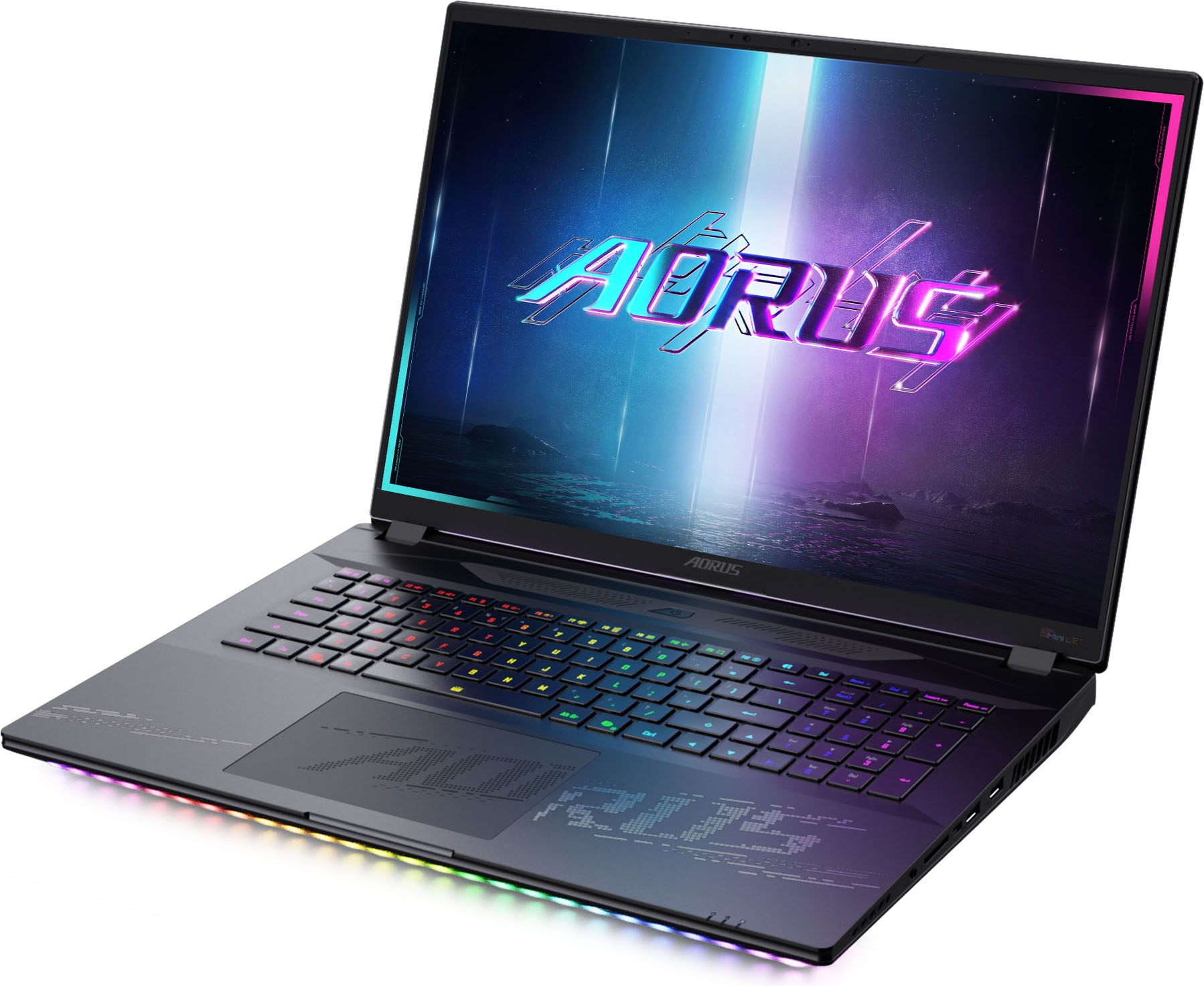 Gigabyte Gaming-Notebook »GIGABYTE AORUS MASTER 18 BYHC5DED65SP(P)«, 45,72 cm, / 18 Zoll, Intel, Core Ultra 9, GeForce RTX 5080, 2000 GB SSD