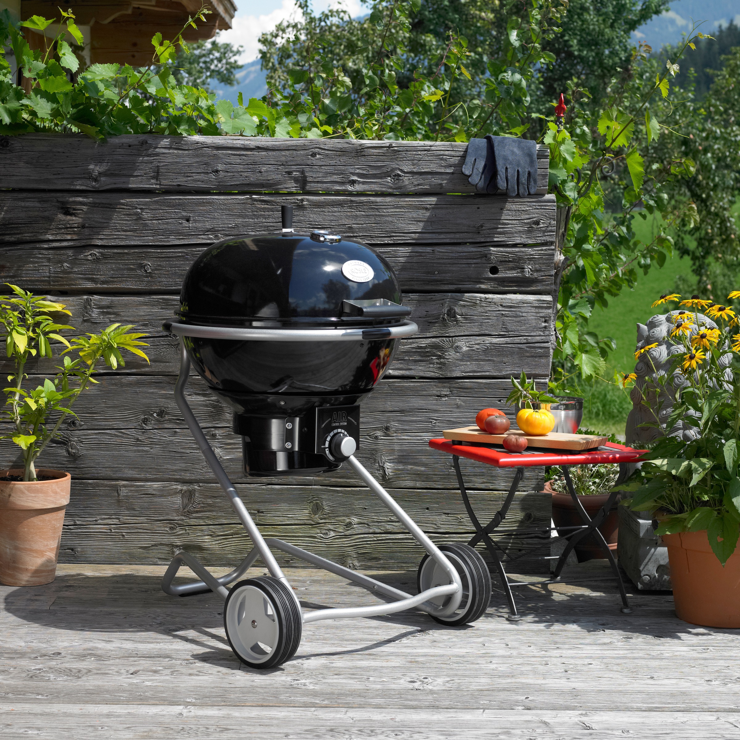 RÖSLE Holzkohlegrill »Kugelgrill No.1, 25006«, AIR F60, mit Air Control Sys günstig online kaufen