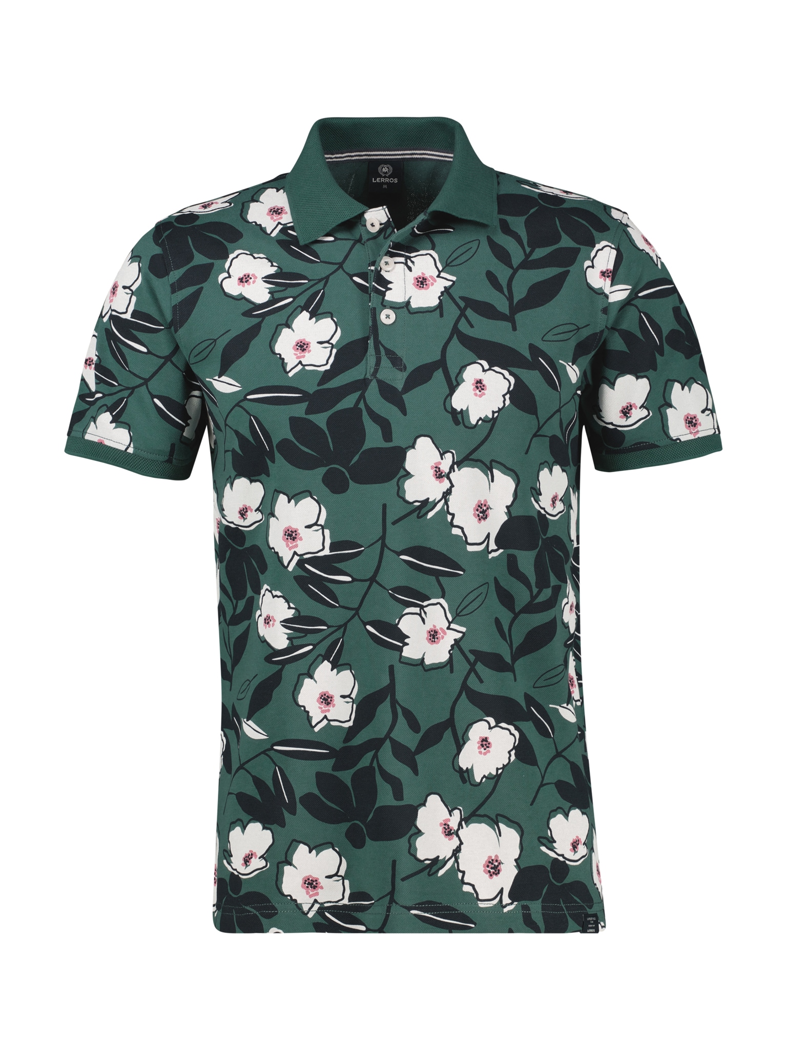 LERROS Poloshirt mit All-Over Print