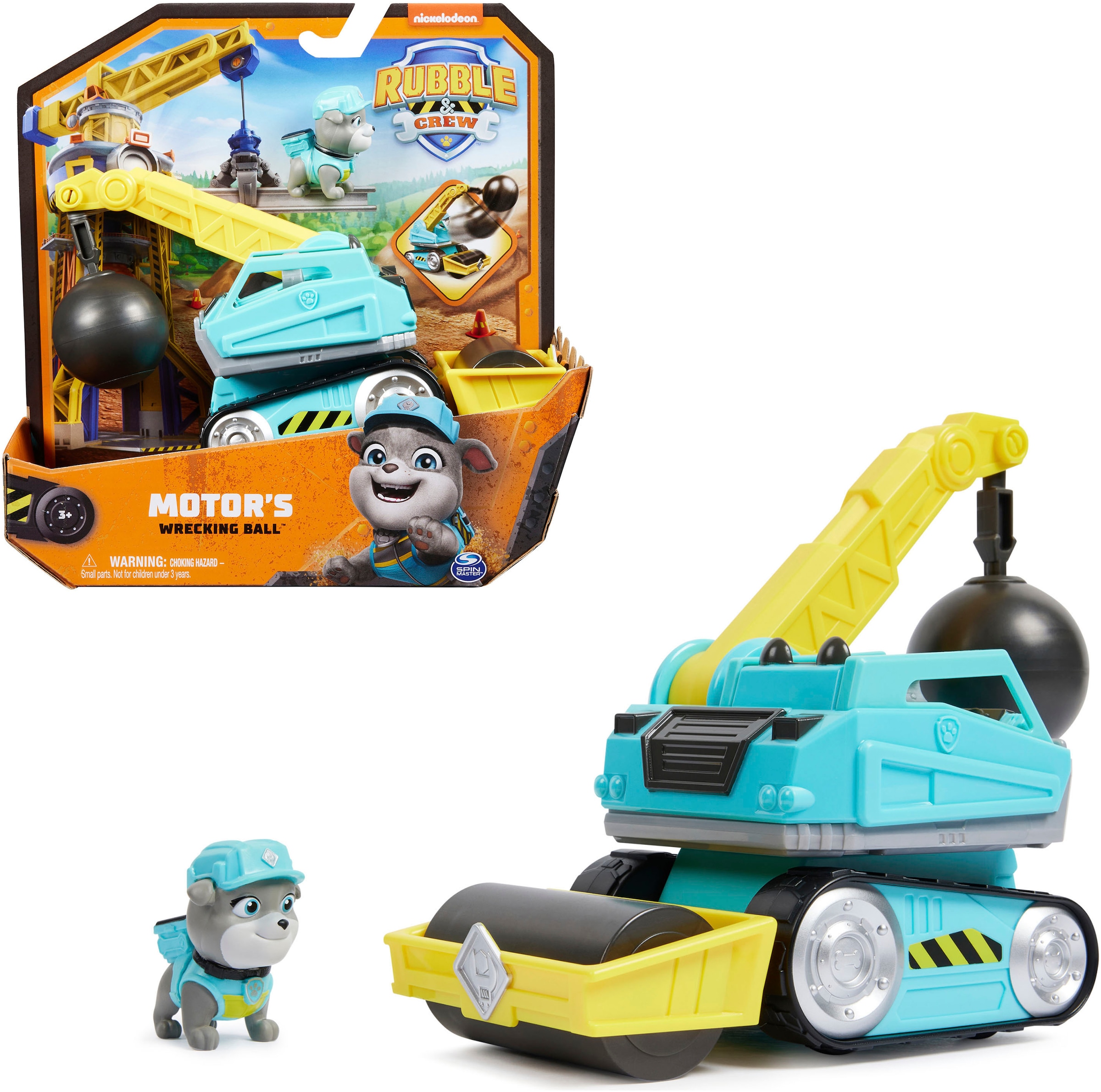 Spin Master Spielzeug-Auto »Rubble & Crew - Core Vehicle Solid Motor«