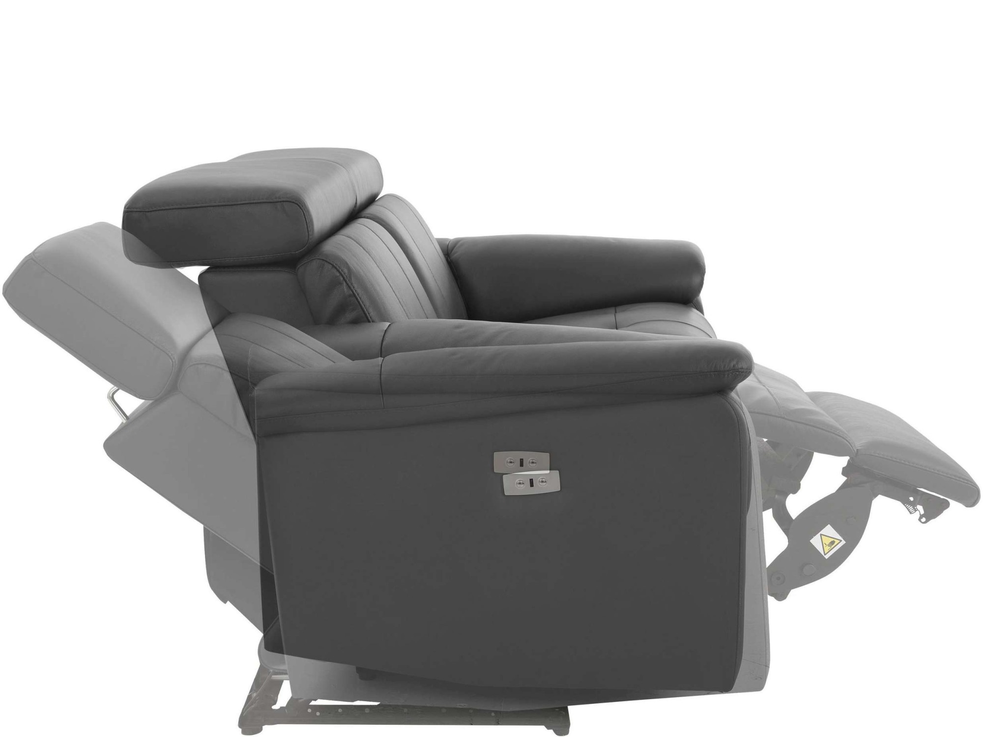 Home affaire 2-Sitzer »Binado«, mit manueller oder elektrischer Relaxfunktion mit USB-Anschluss